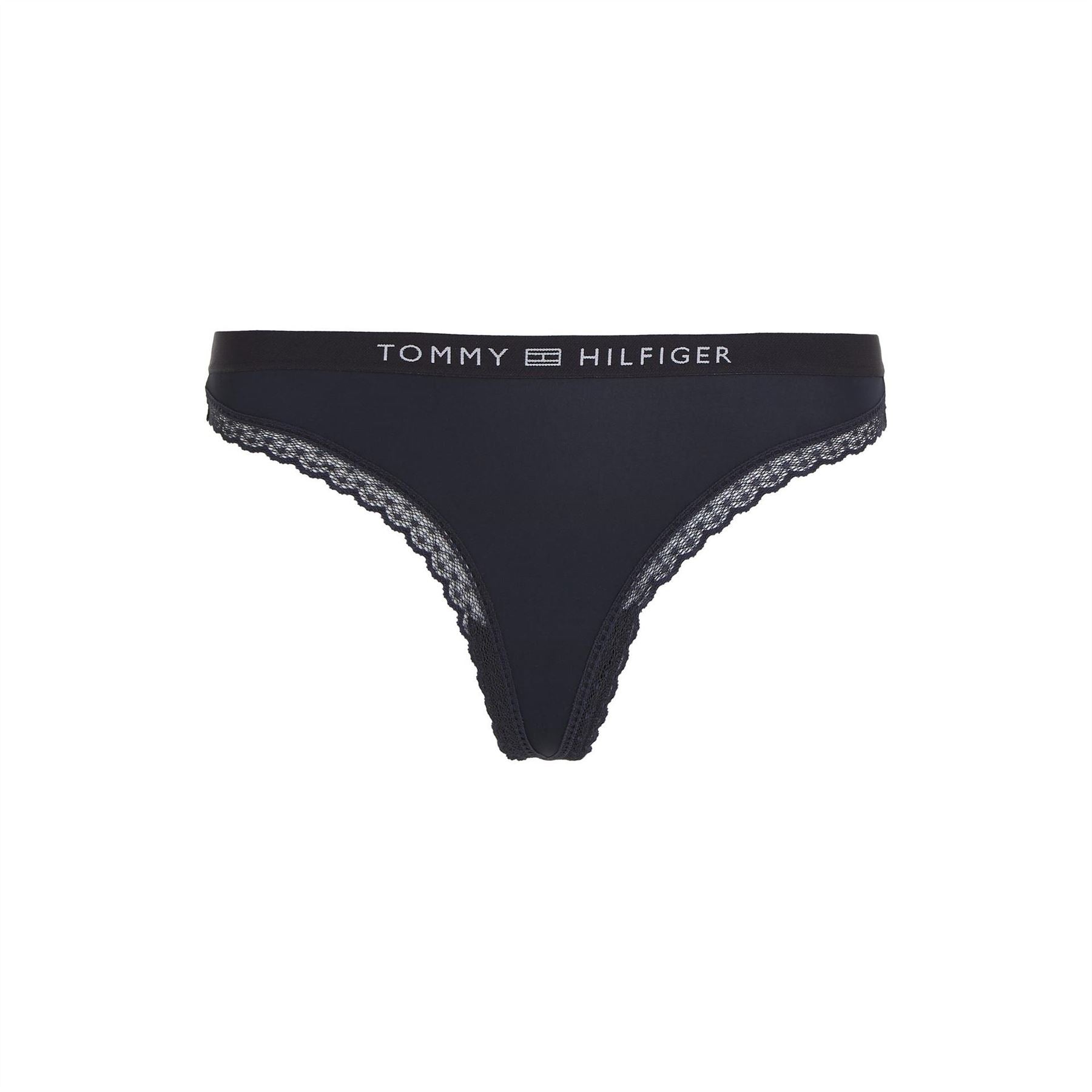 Tommy Hilfiger Logo Embellish Thong