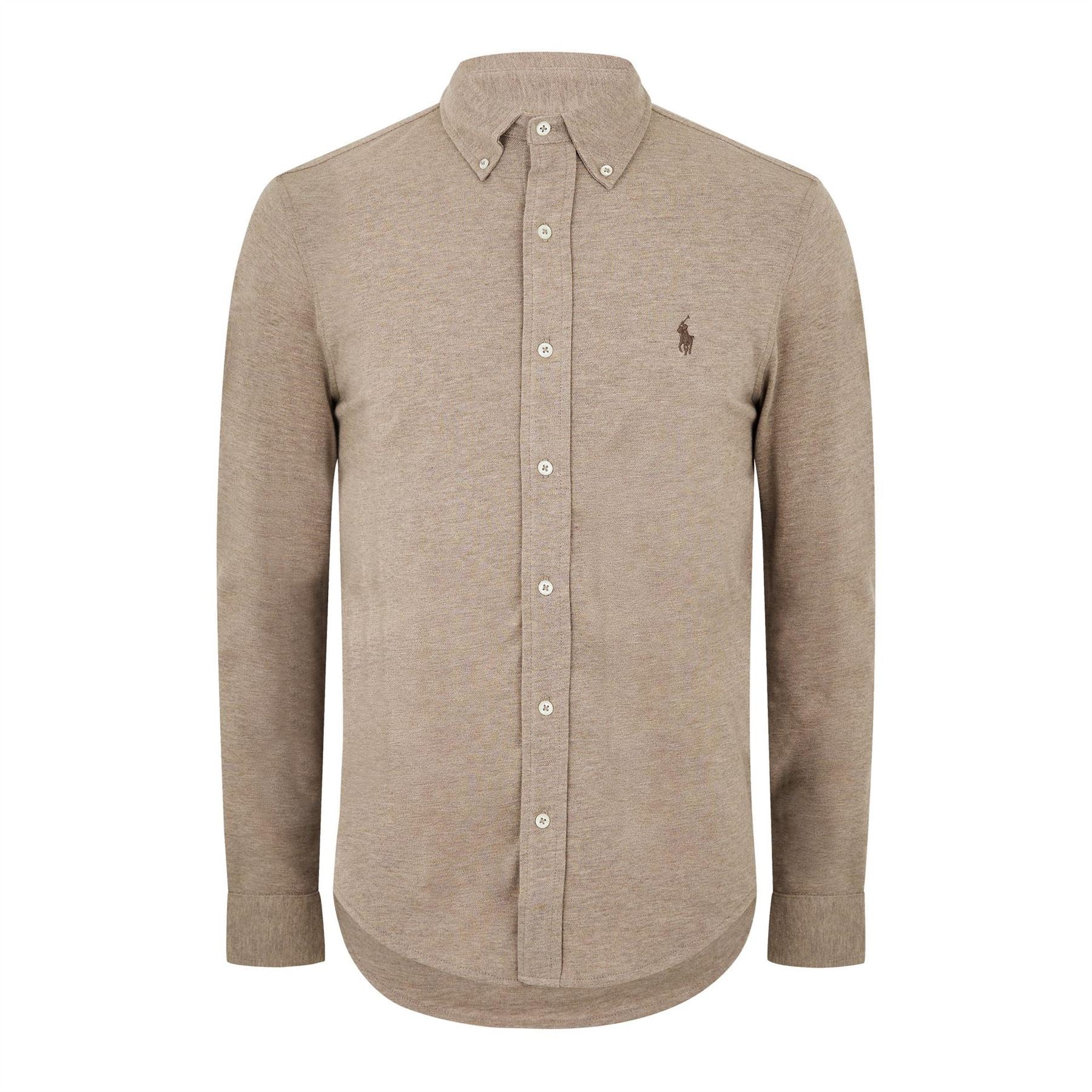 Polo Ralph Lauren Slim Fit Button Down Plain Shirt