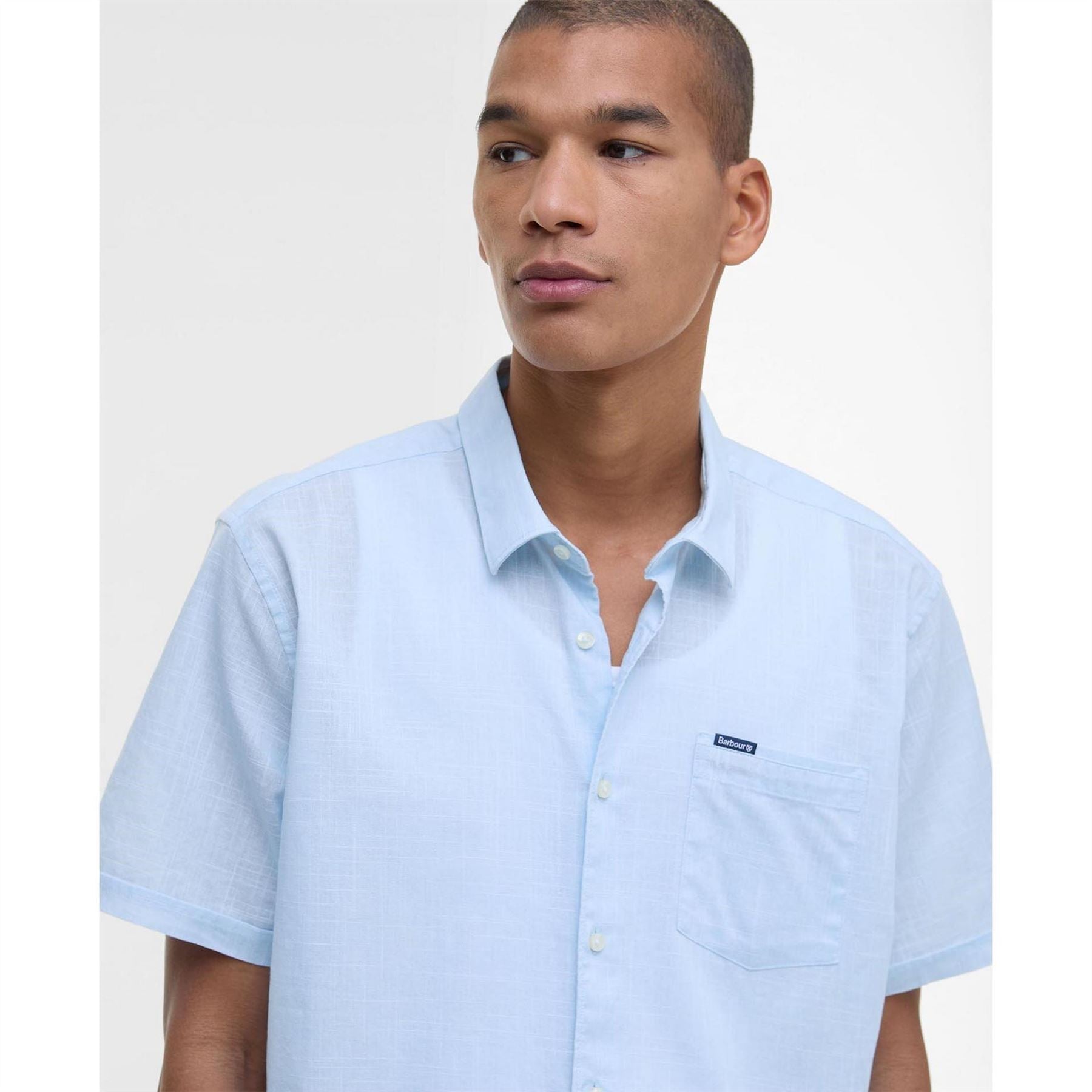 Barbour Pigment Short Sleeve Plain Shirt