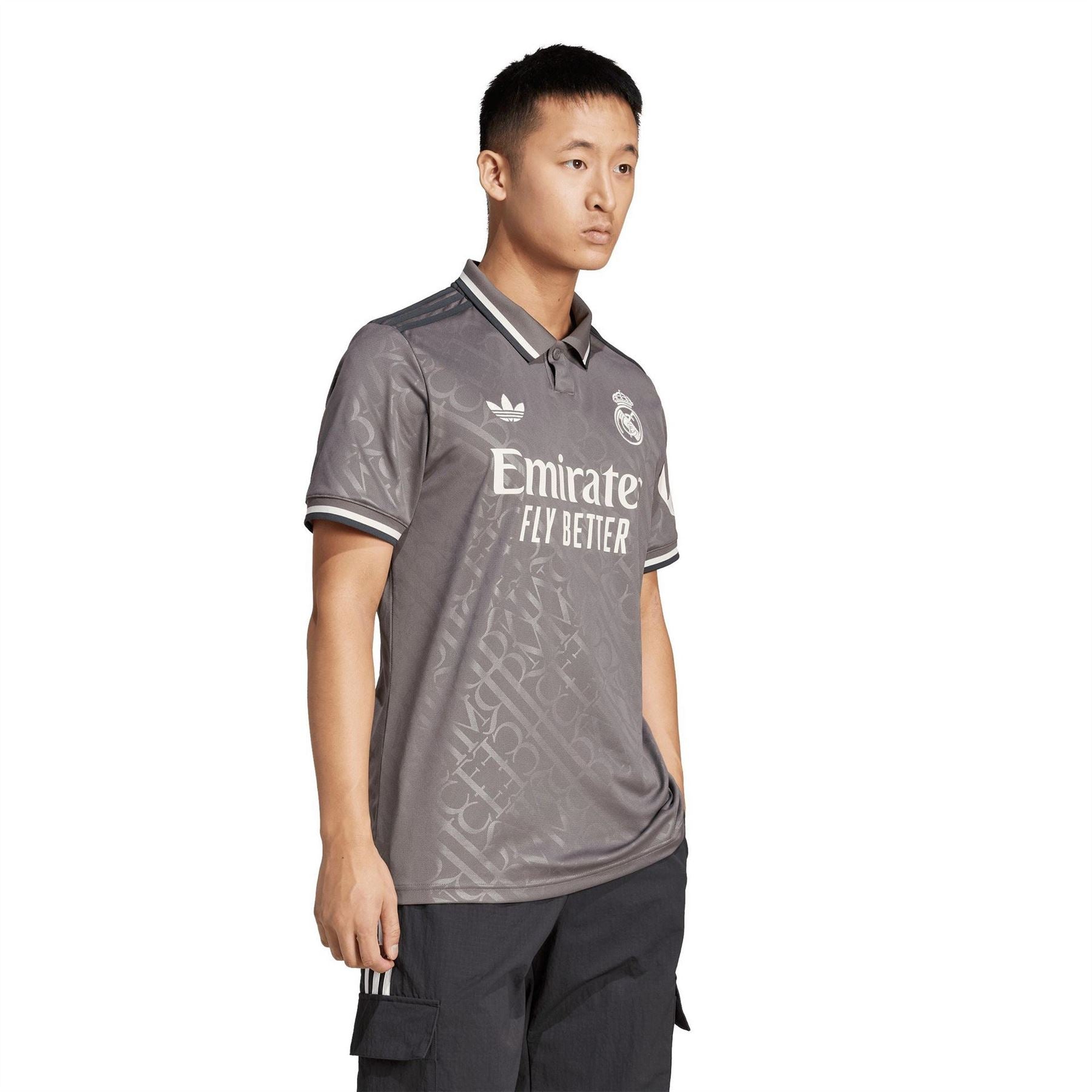 adidas Real 3 Jersey Short Sleeve Performance T-Shirt