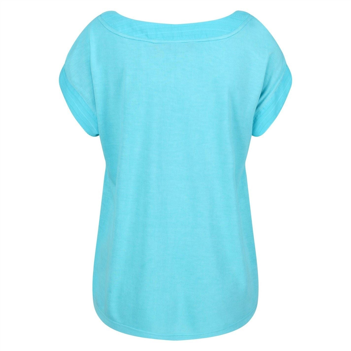 Regatta Boat Neck Regular Fit Short Sleeve T-Shirt