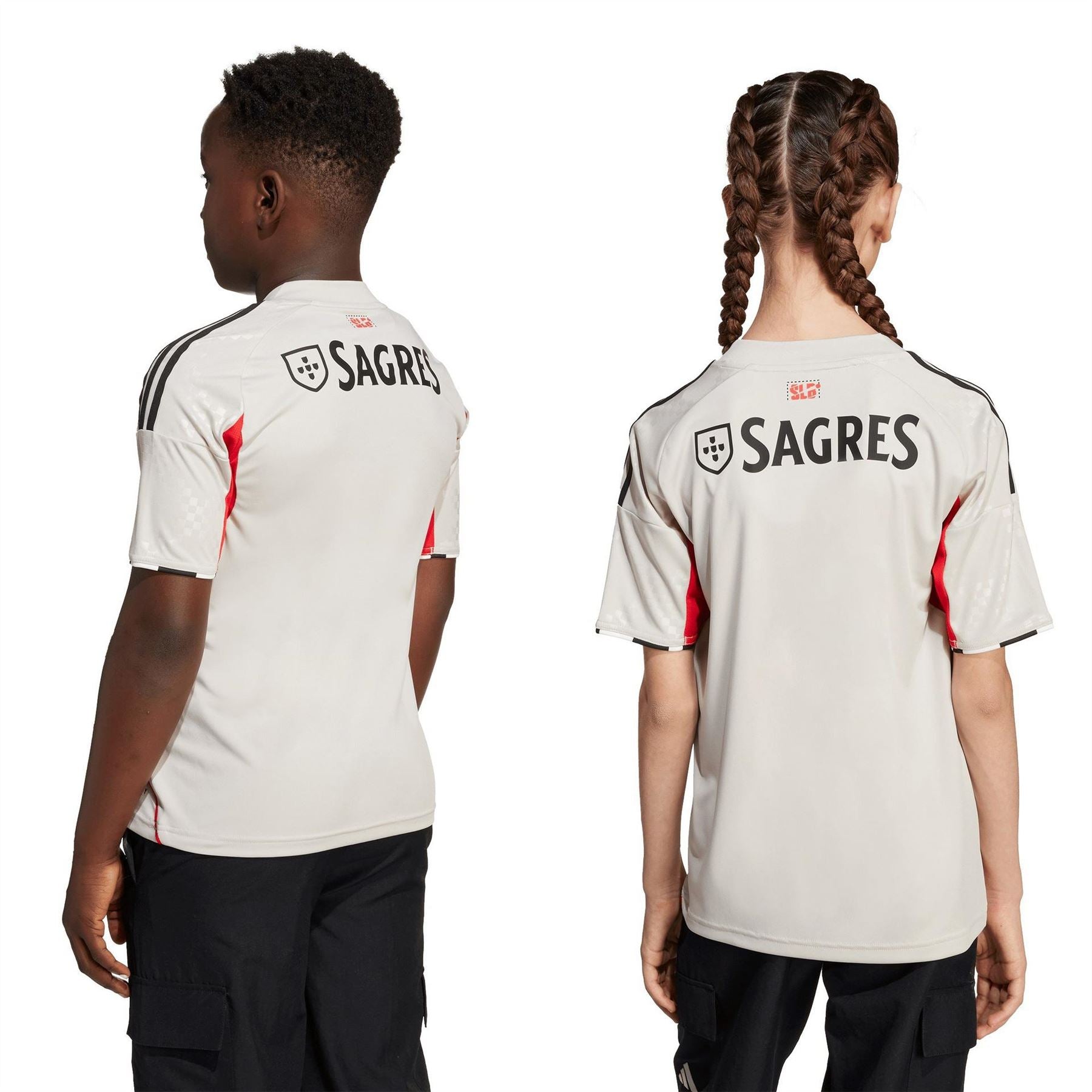 adidas Benfica Away Shirt 2025 2026 Juniors