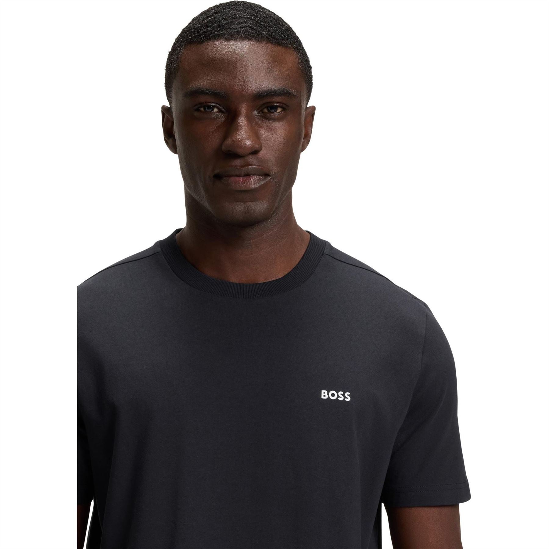 Boss BOSS GREEN T Shirt with Logo Design Stretch Cotton