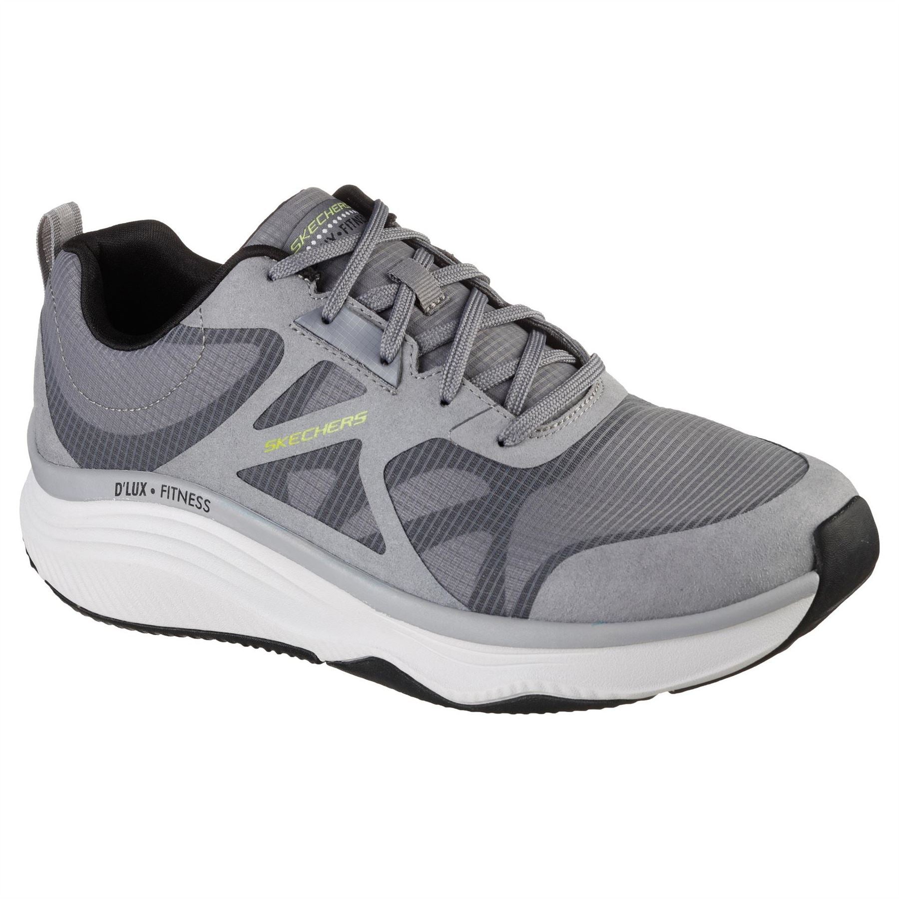 Skechers Dlux Fit Low Top Running Sneakers