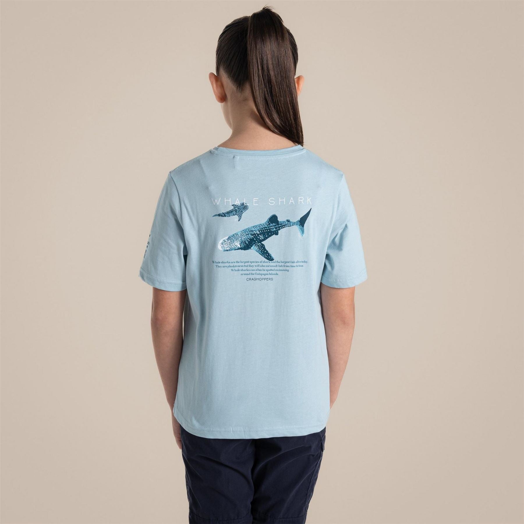 Craghoppers Whale Shark Crew Neck Short Sleeve T-Shirt
