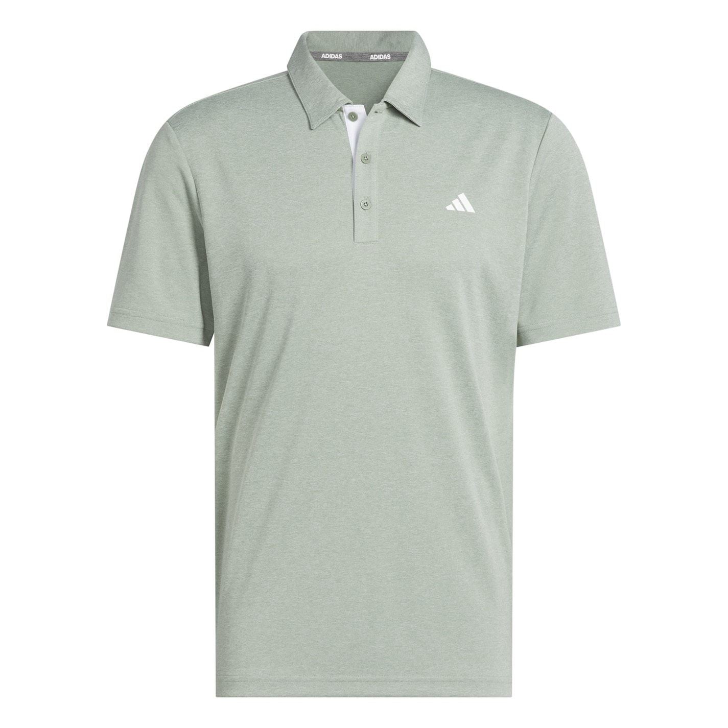 adidas Mens Heather Polo Shirt