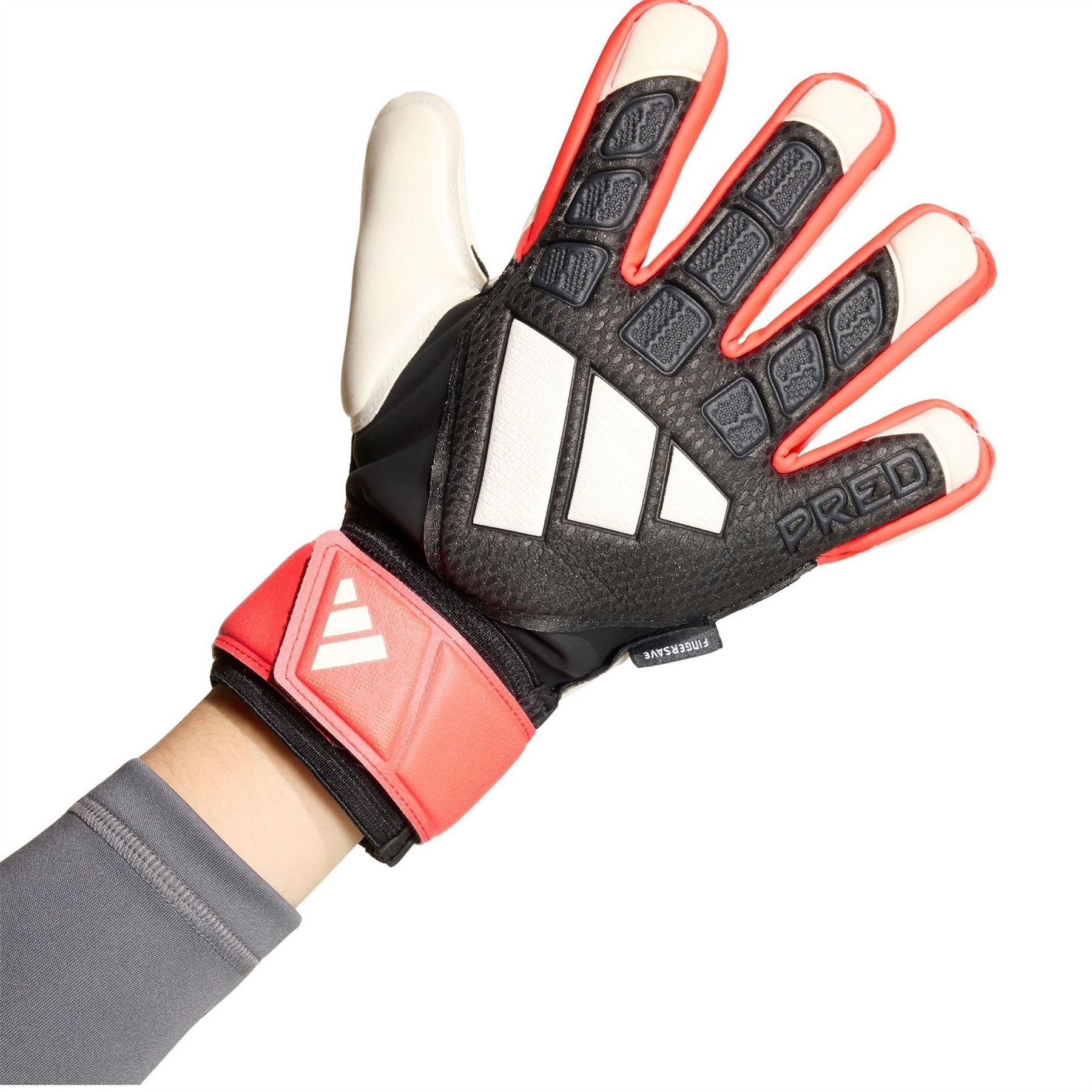 adidas Predator Match Fingersave Goalkeeper Gloves Juniors