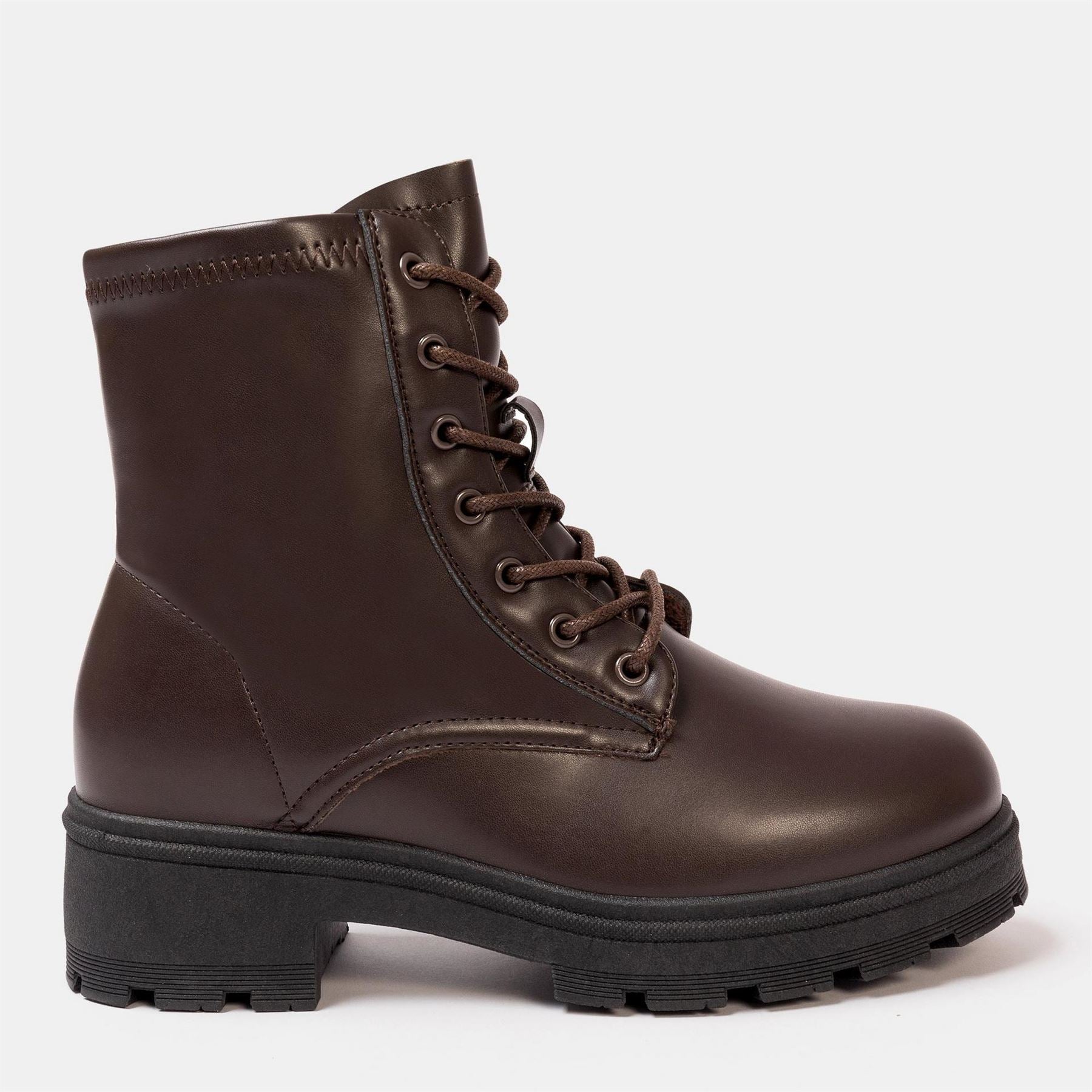 I Saw It First Womens Saw It First Biker Ankle Boots