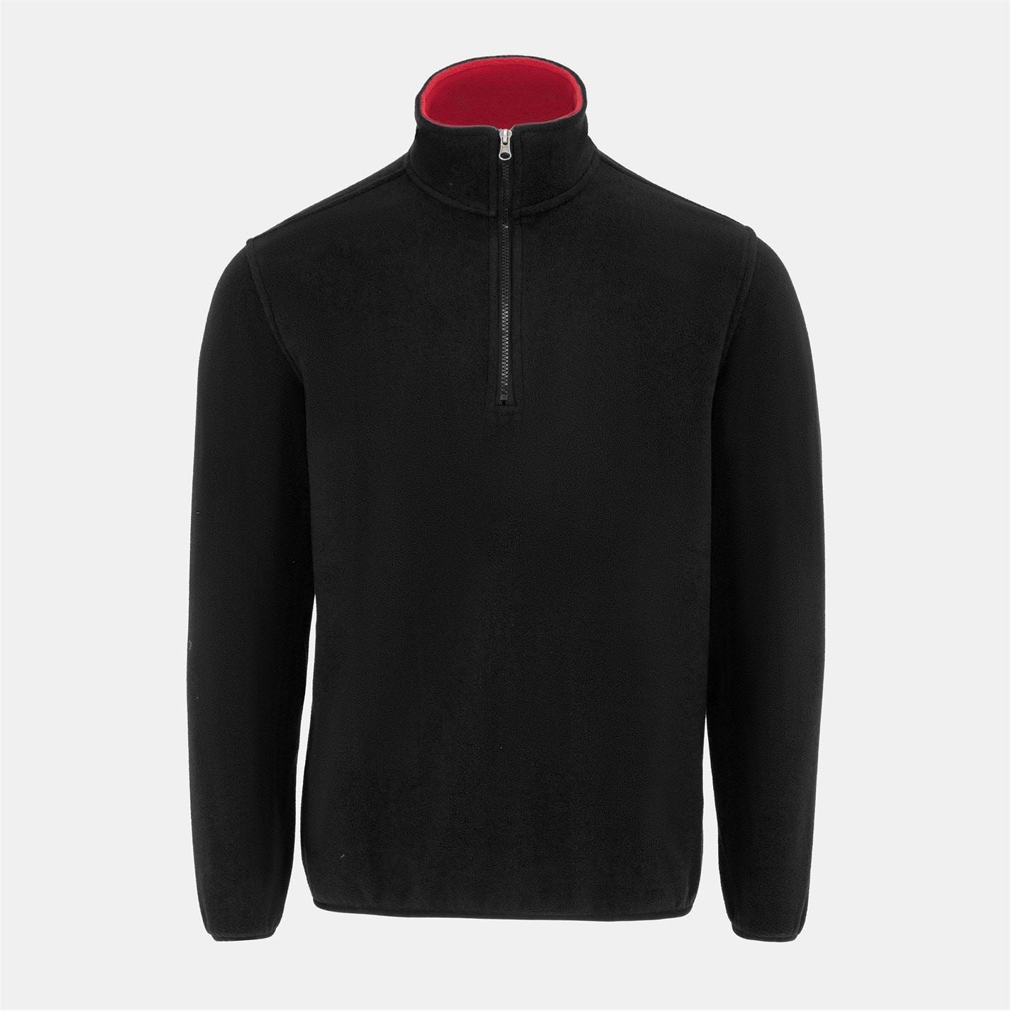 Donnay Mens Quarter Zip Fleece Jacket