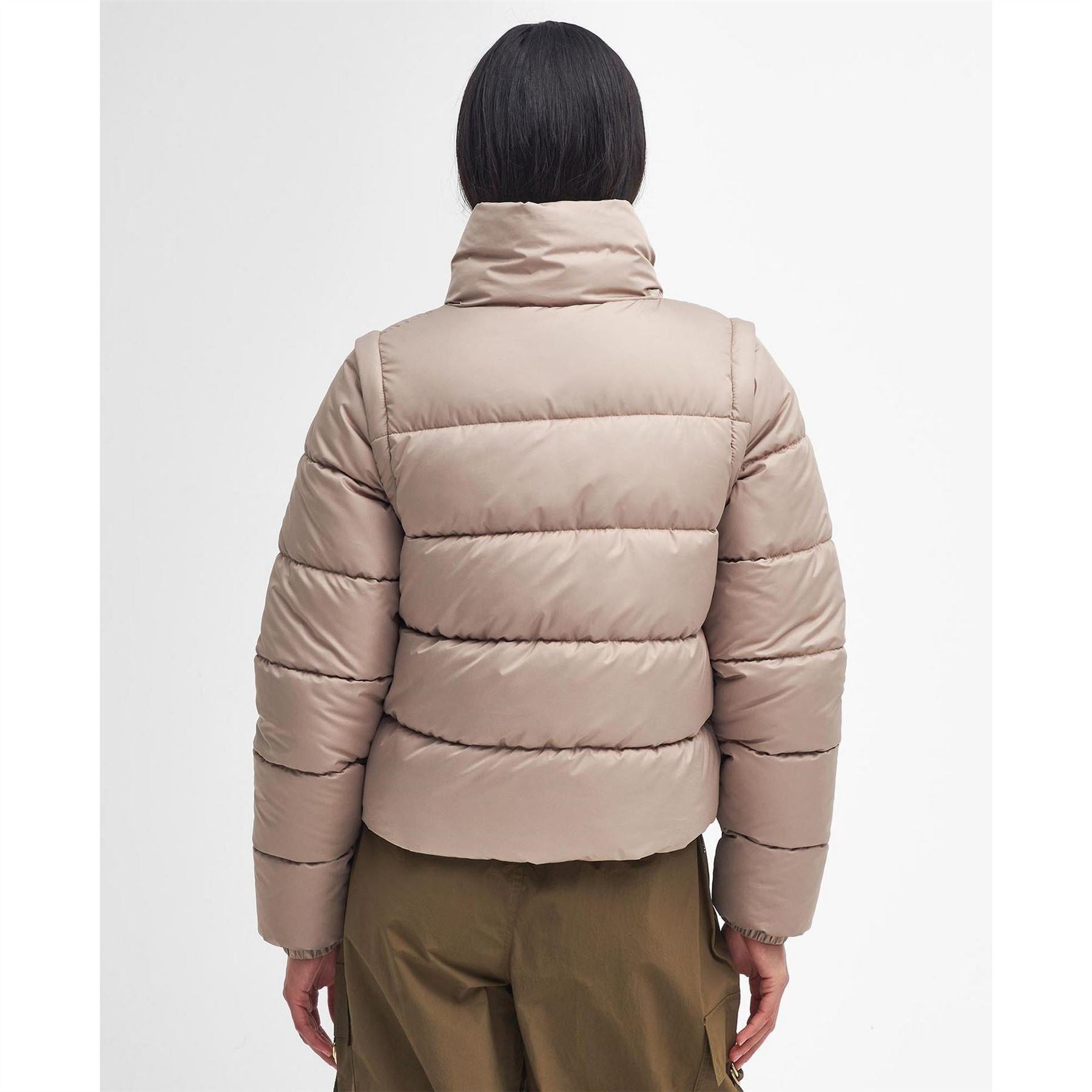 Barbour International Convertible Puffer Jacket