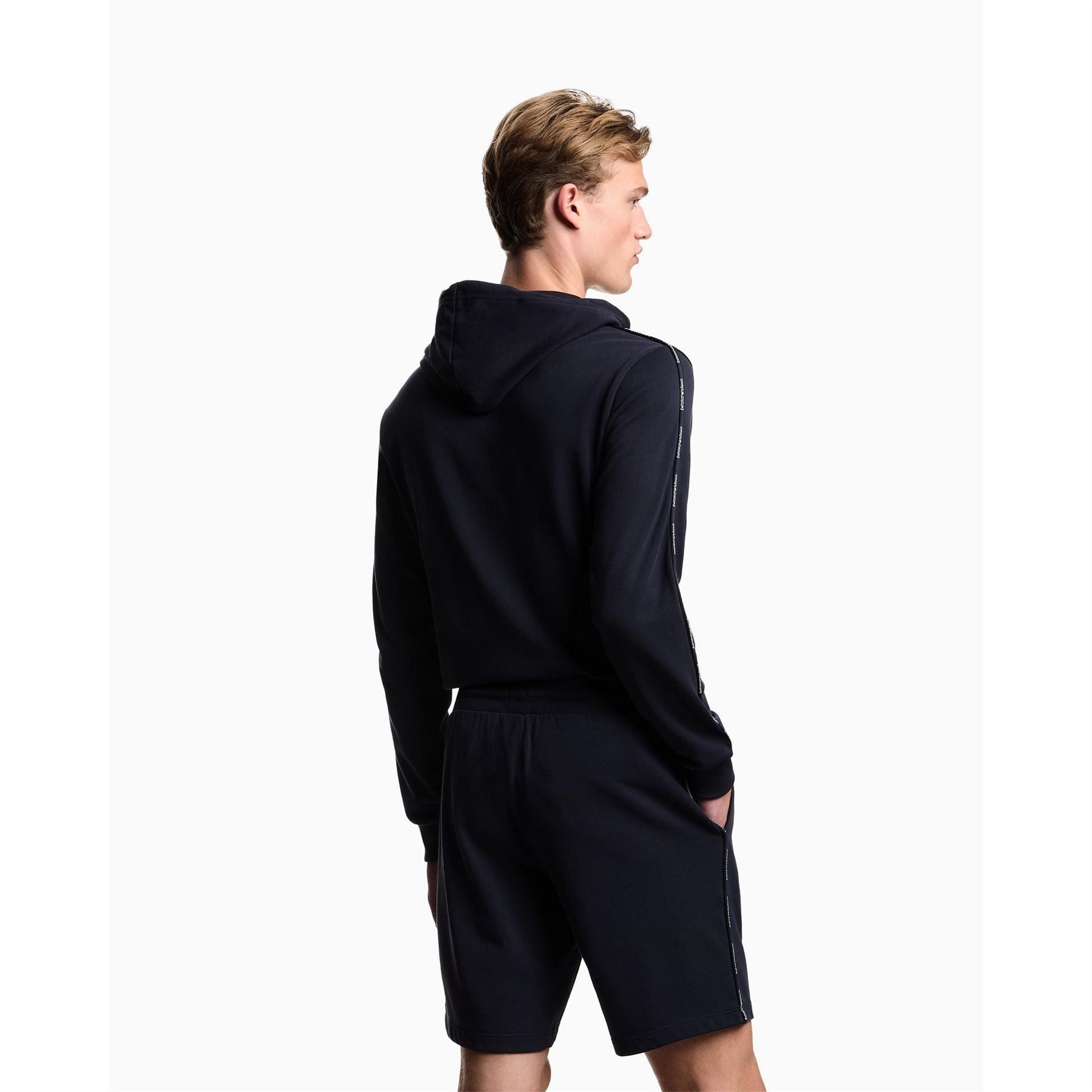 Emporio Armani Fleece Jogger Shorts
