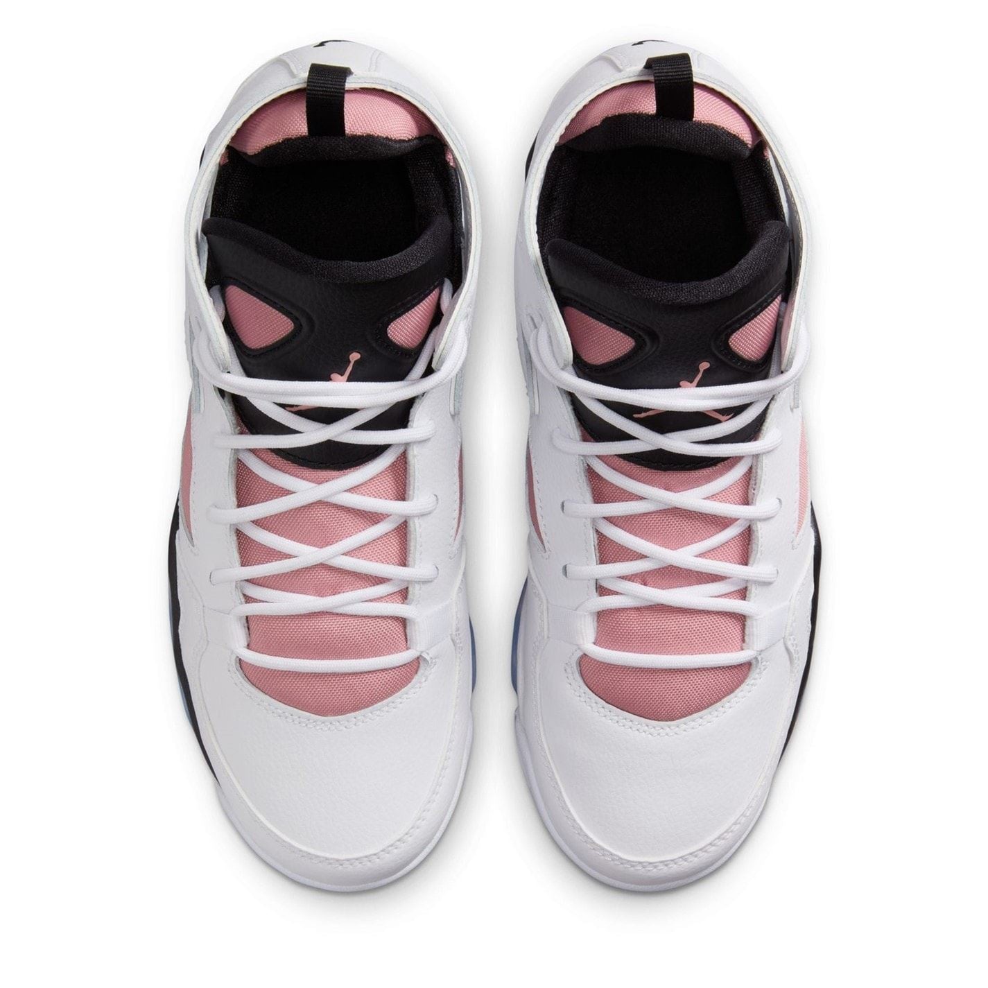 Air Jordan Flight Club 91 Mid Top Lace-Up Sneakers