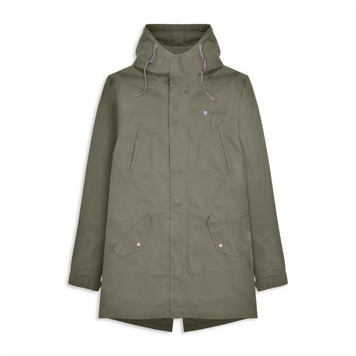 Lambretta Hooded Parka Relaxed Fit Coat