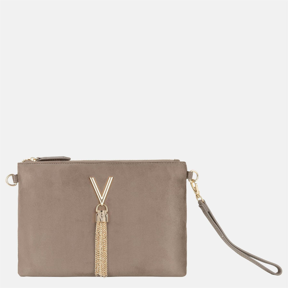 Valentino Divina Faux Leather Clutch Bag