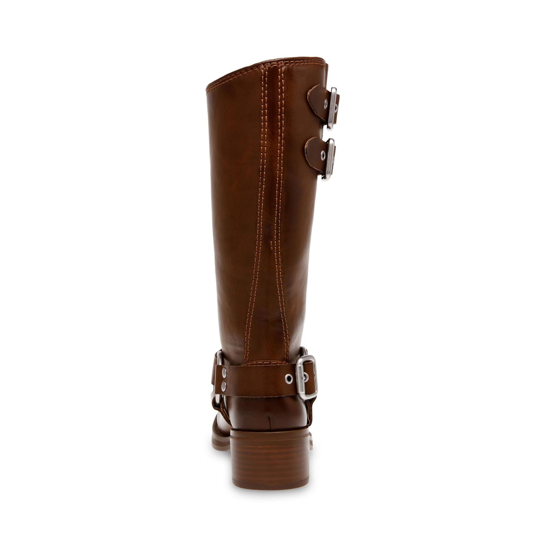 Steve Madden Eastern Motorcycle Boots with Block Heel