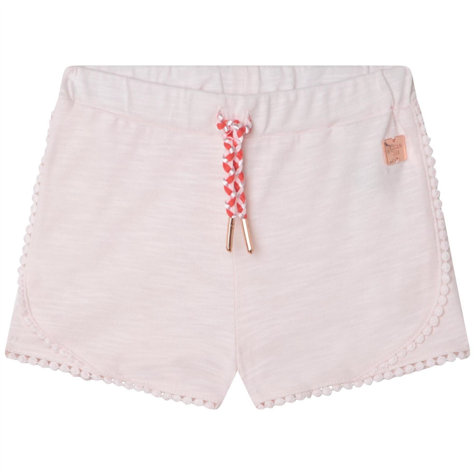 Carrement Beau Solid Bermuda Shorts with Curved Hem