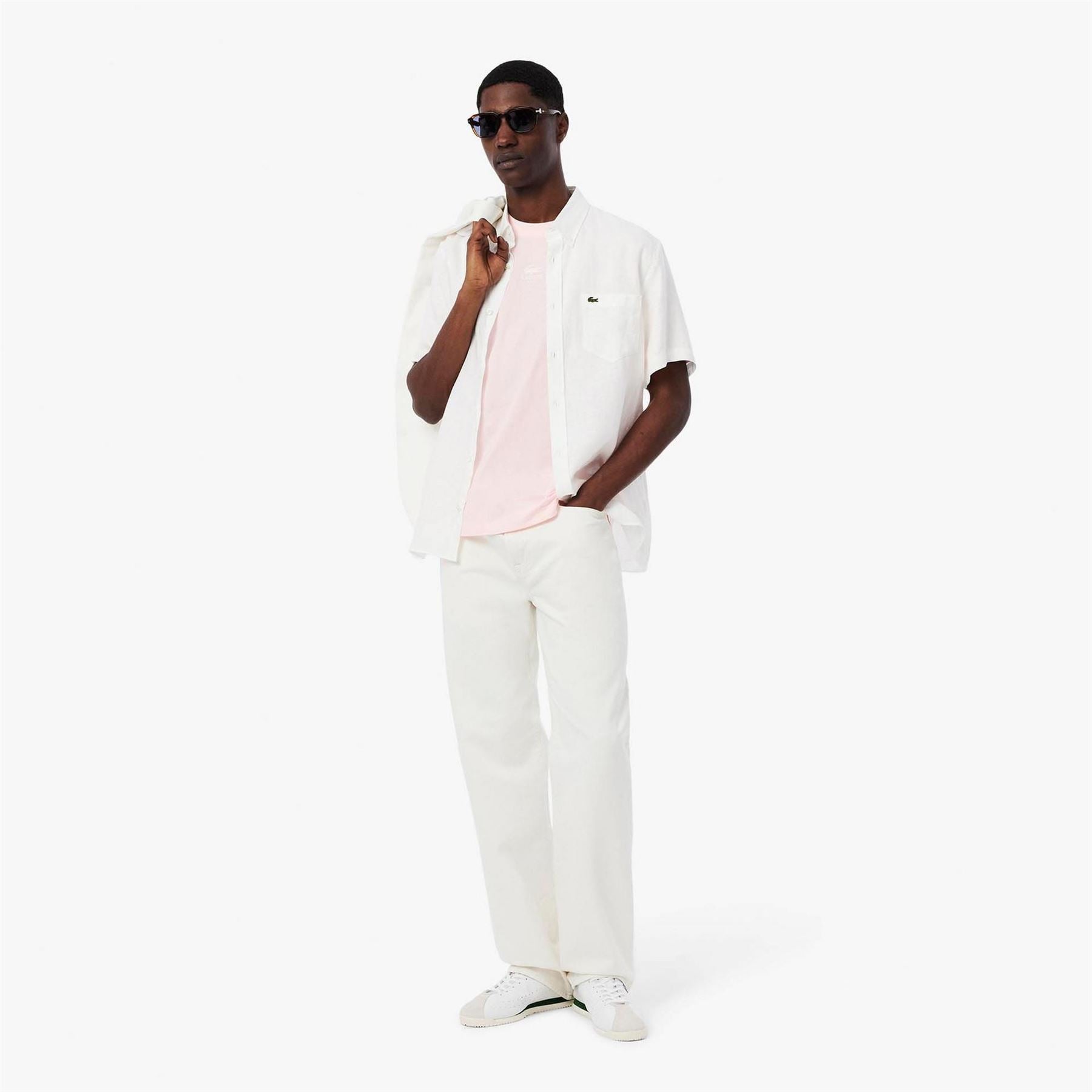 Lacoste Print Cotton T-Shirt