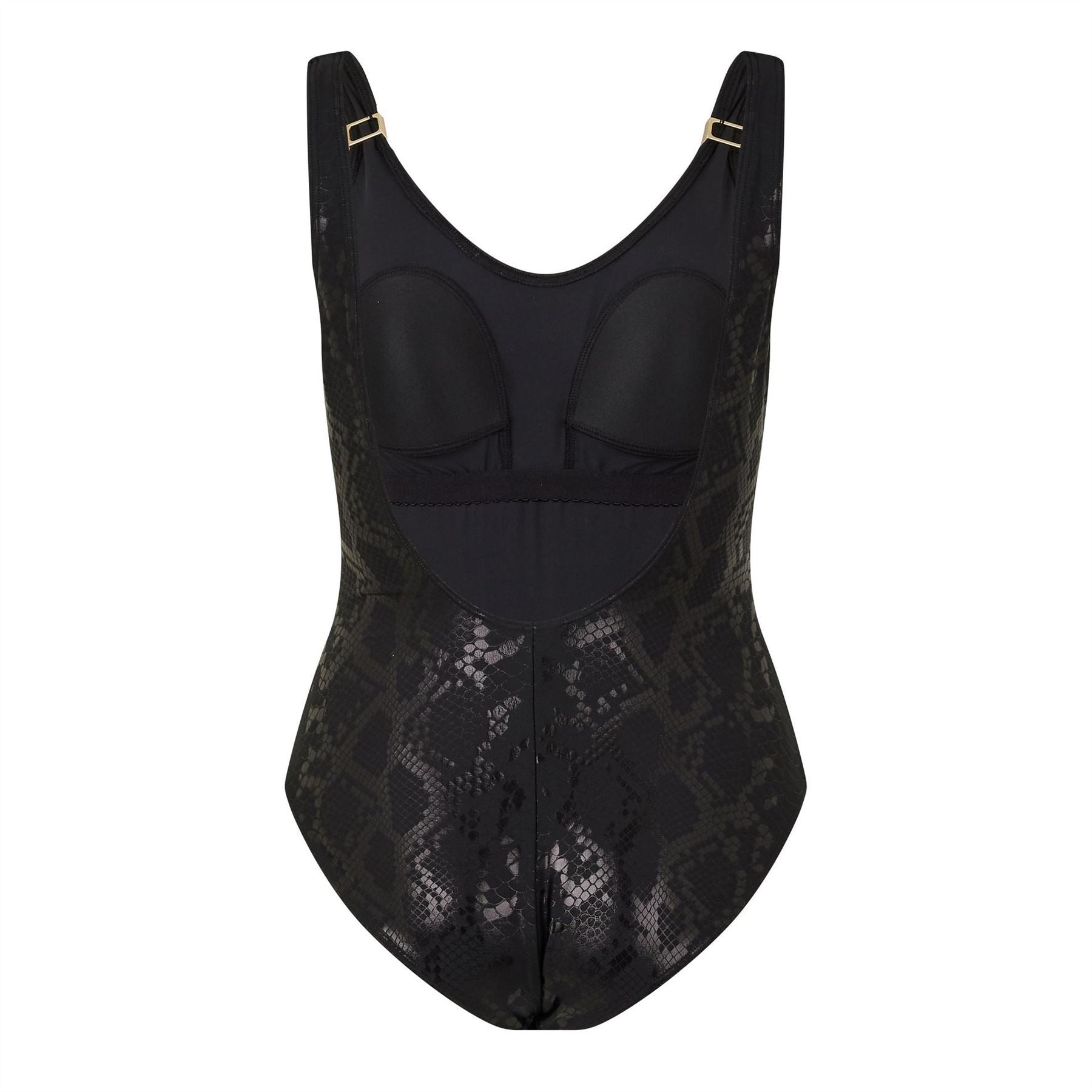 Biba Carmen Snake Skin Textured Swimsuit