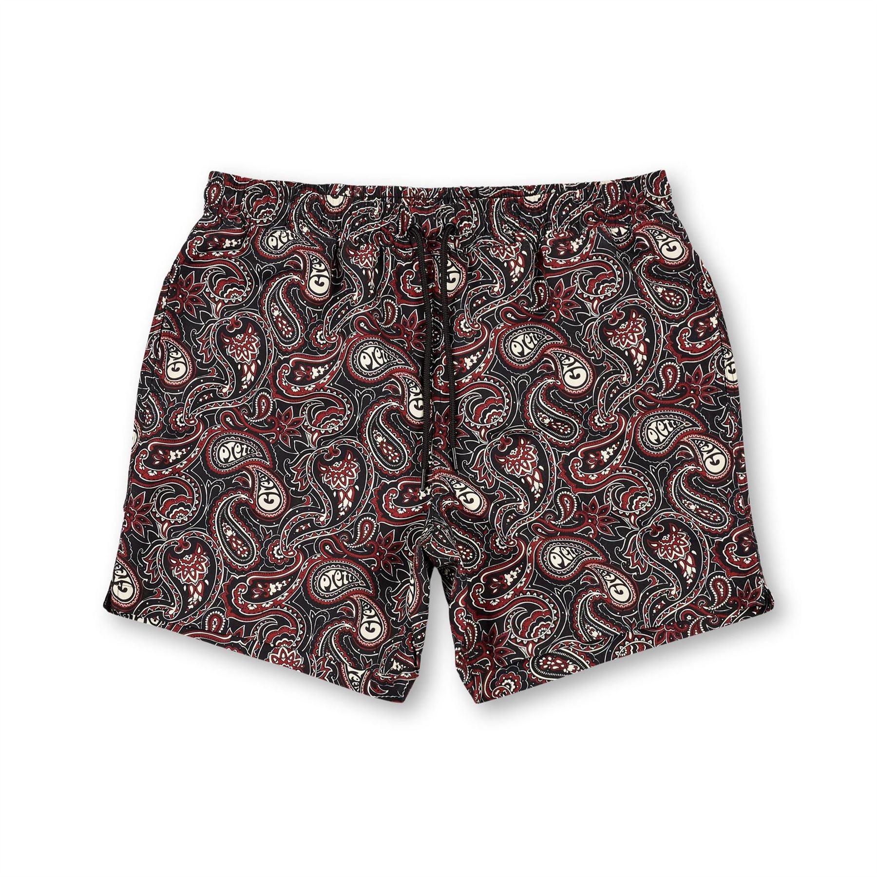 Pretty Green Regular Fit Paisley Swim Shorts