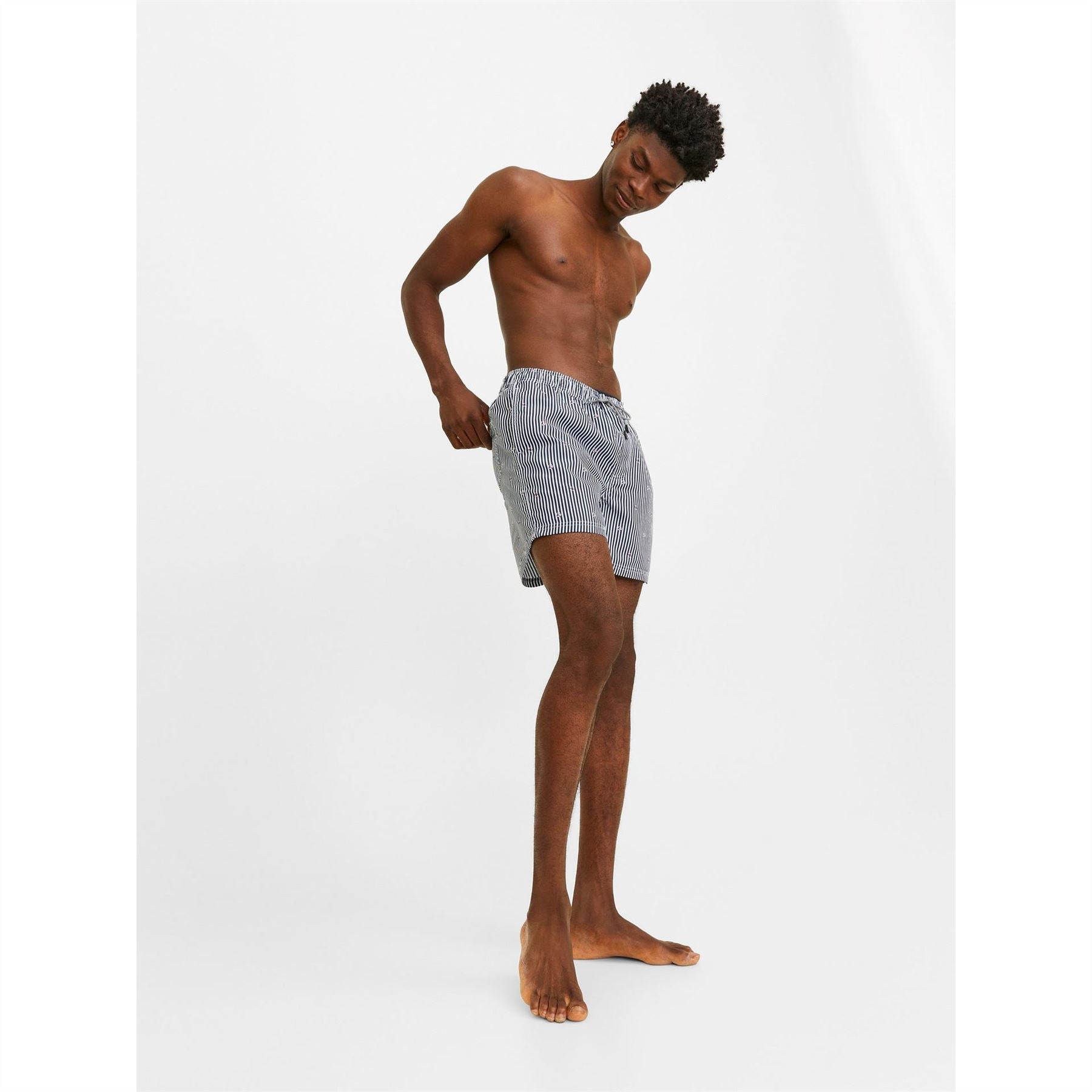 Jack and Jones Fiji Stripe Swim Shorts