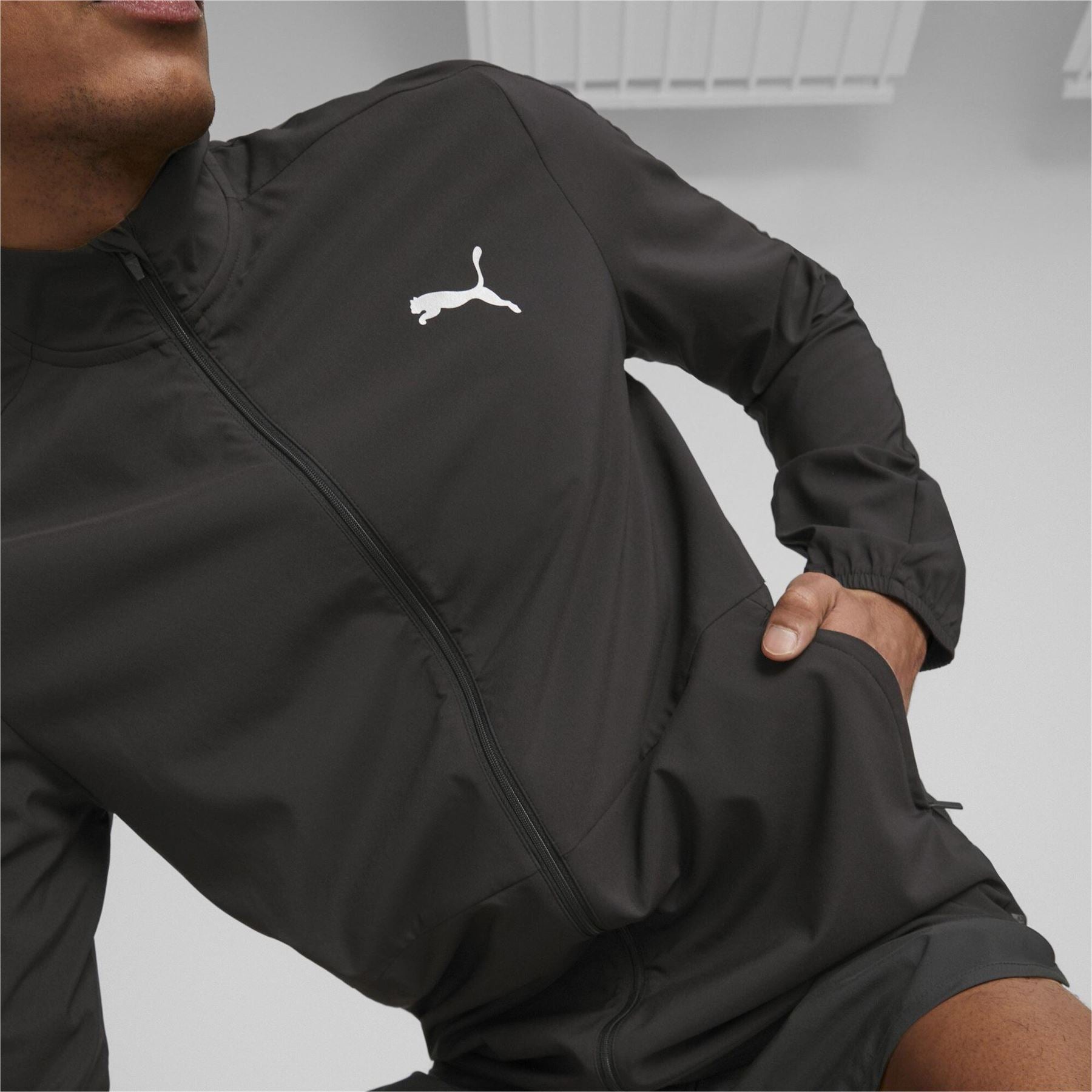 Puma Run Favorite All Over Print Woven Performance Running Jacket