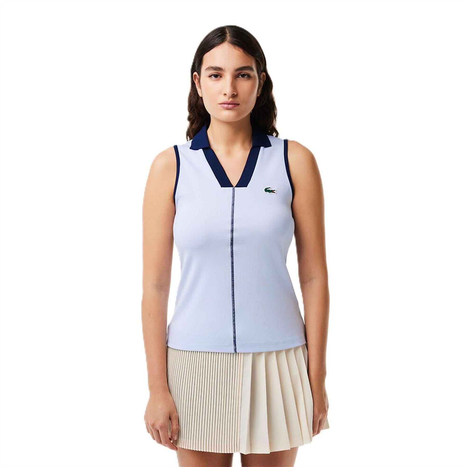 Lacoste Moisture Wicking Short Sleeve Performance Polo Shirt