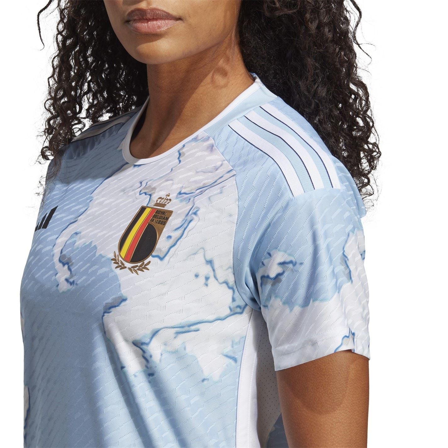 adidas Womens Belgium Authentic Away Shirt 2023