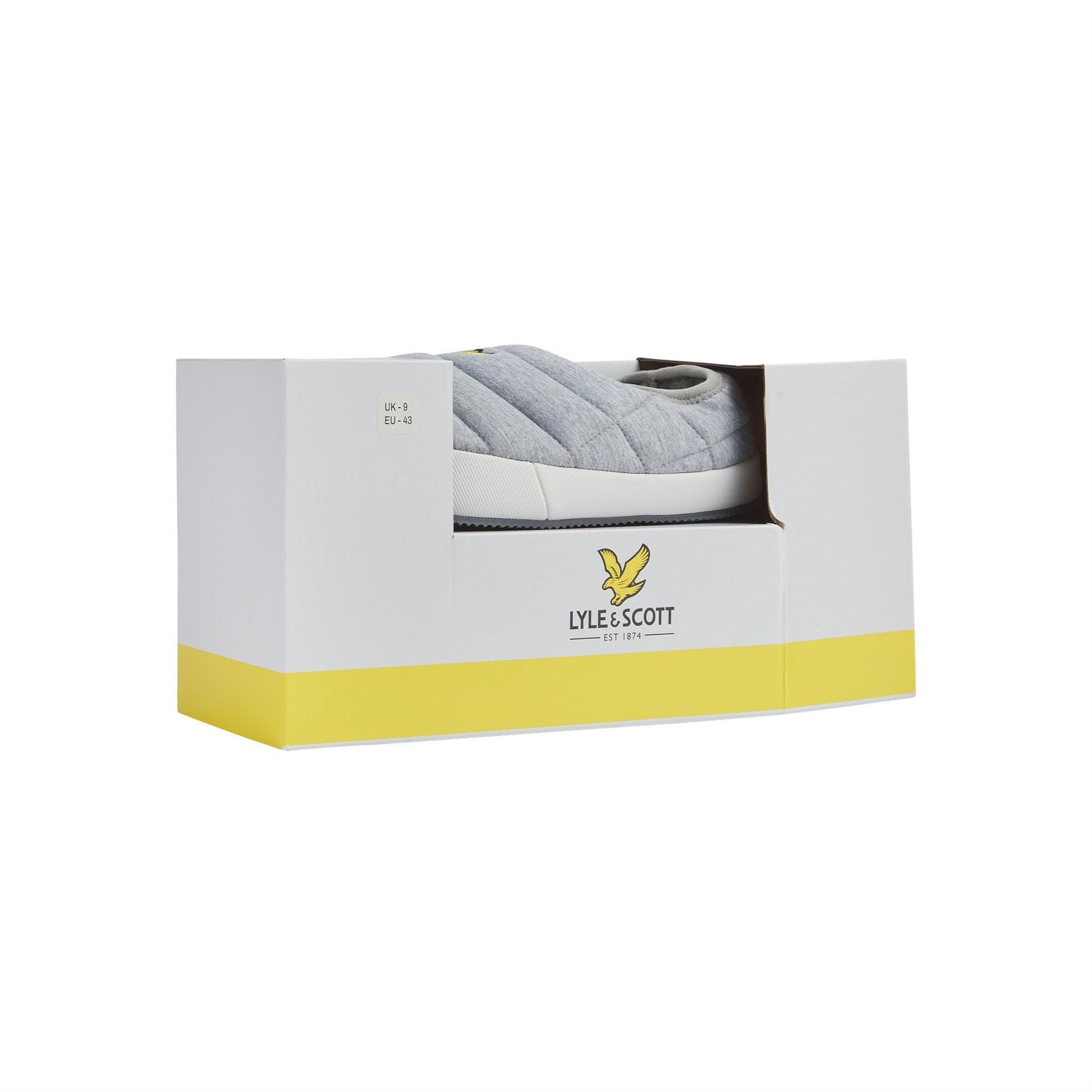 Lyle and Scott Padded Textured Moccasin Slippers