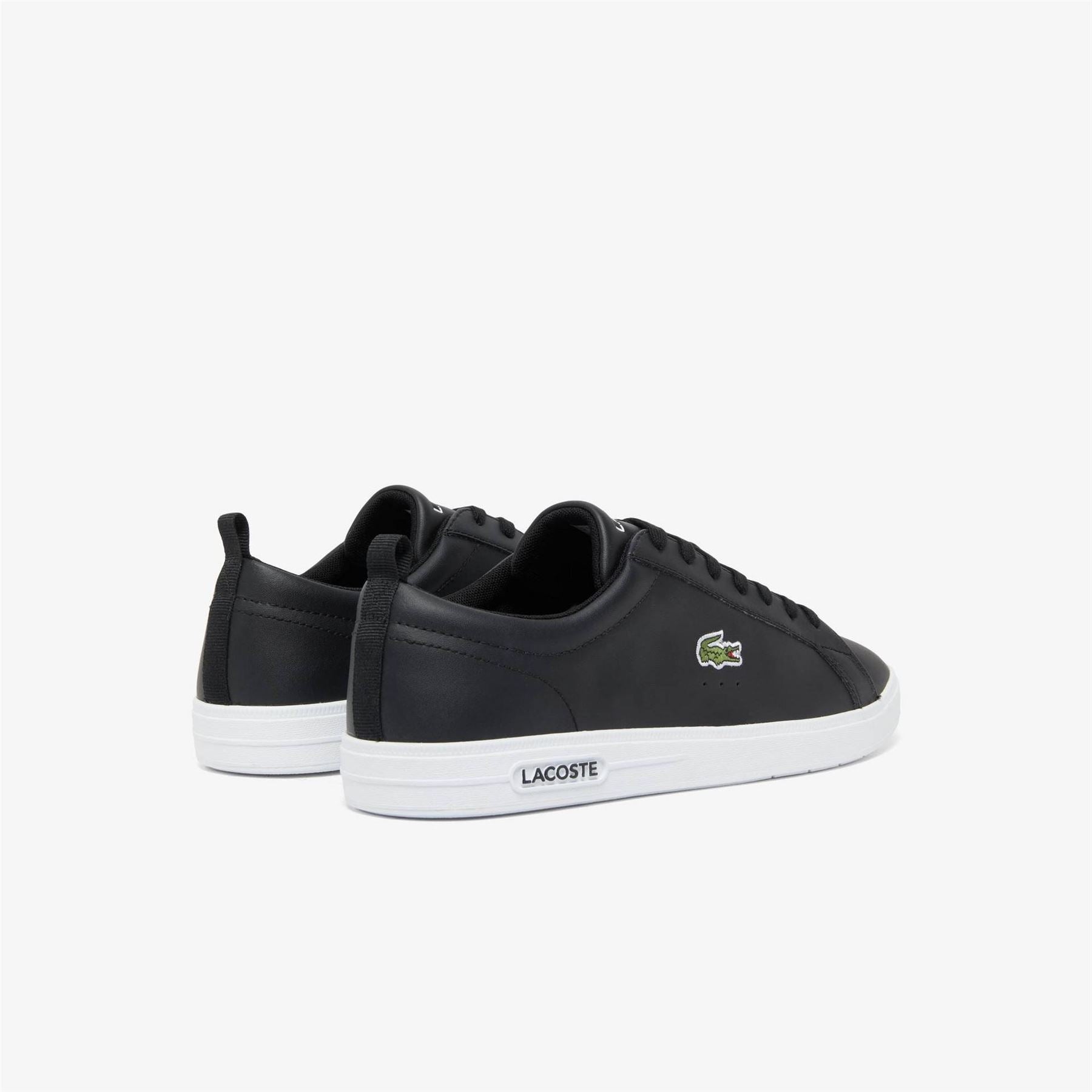 Lacoste Court Base Lace Up Low Top Trainers