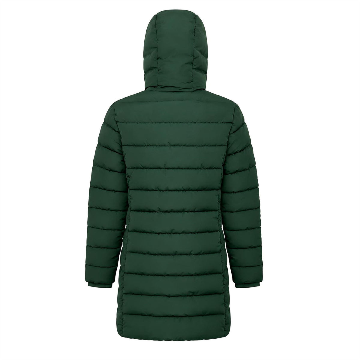 Slazenger  Mid Length Hooded Long Sleeve Puffer Jacket