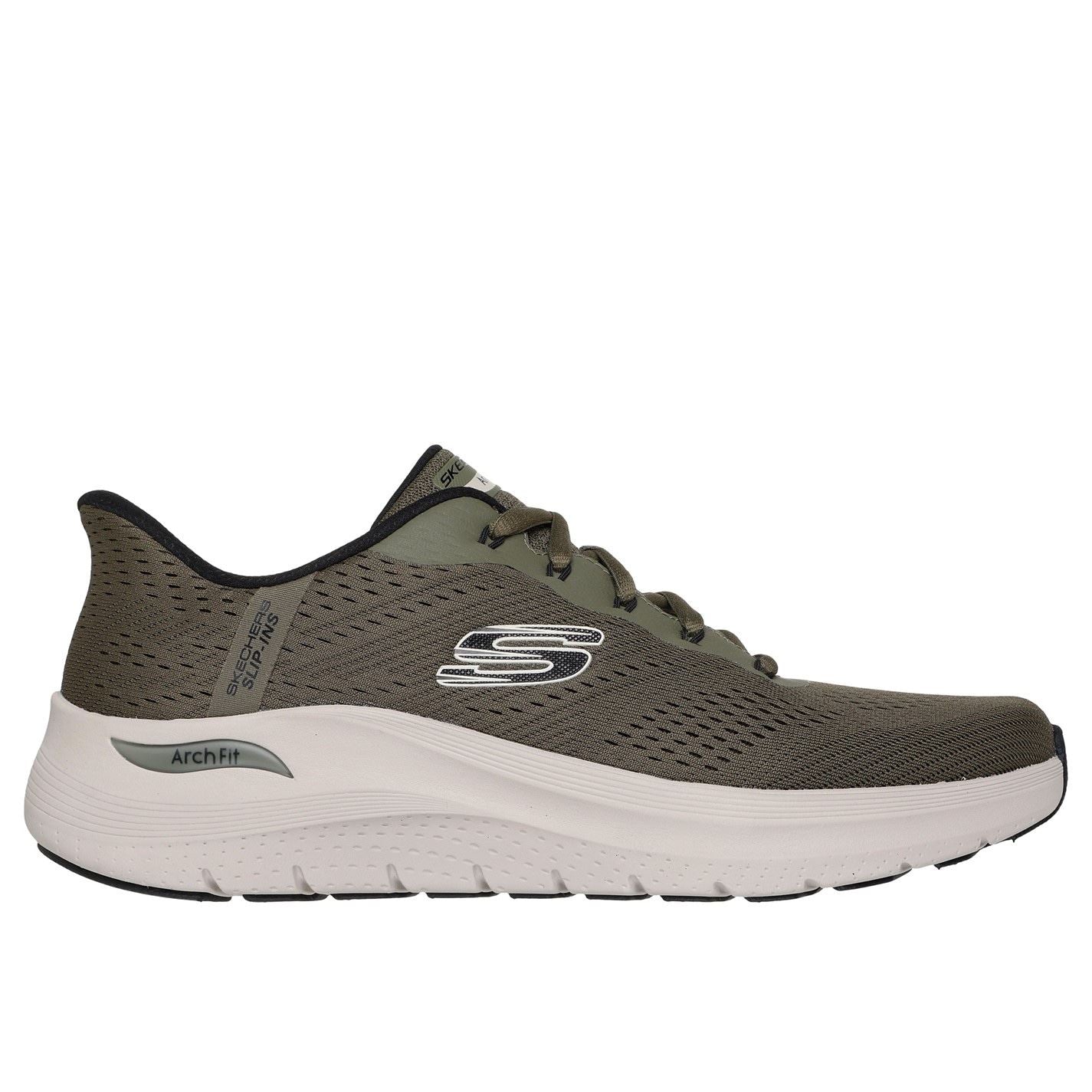 Skechers Arch Fit 2.0 Low Top Flat Heel Trainers