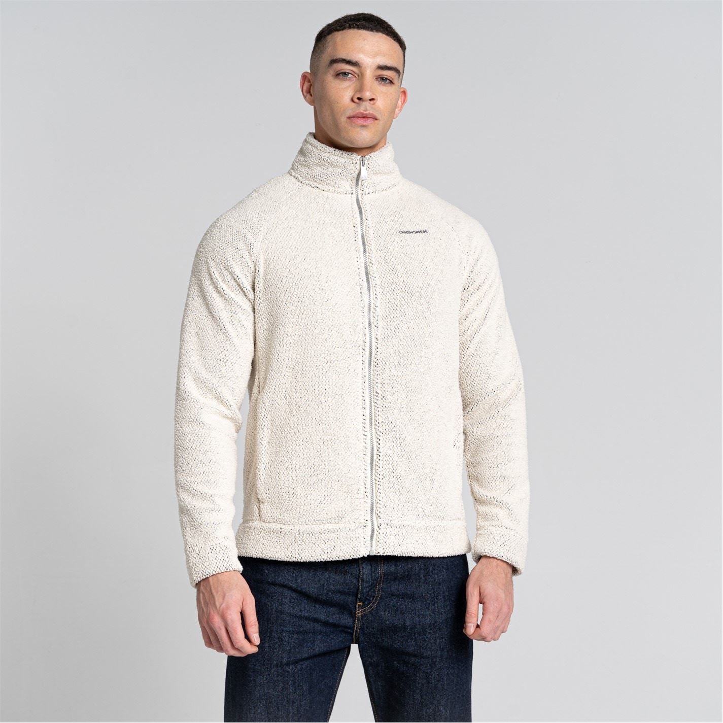 Craghoppers Collared Neck Relaxed Fit Sweatshirt Jacket