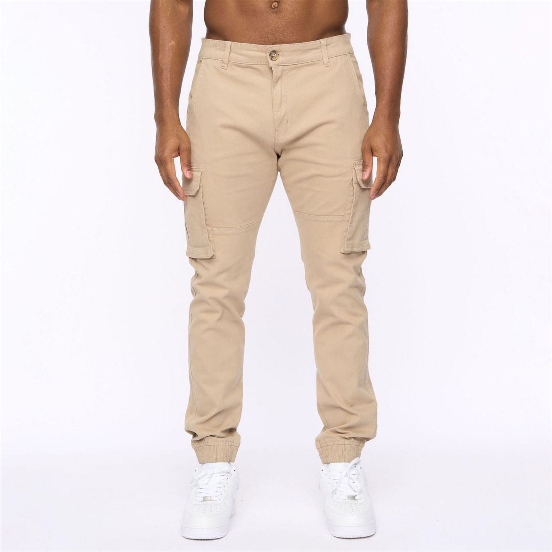 Crosshatch Cargo Pants