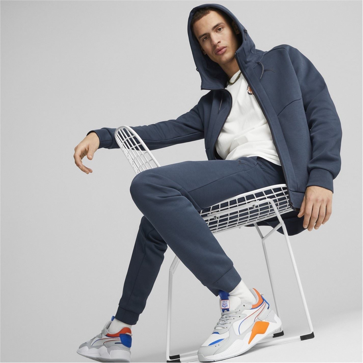 Puma Pumatech Hooded Sweat Jacket with Ribbed Cuff