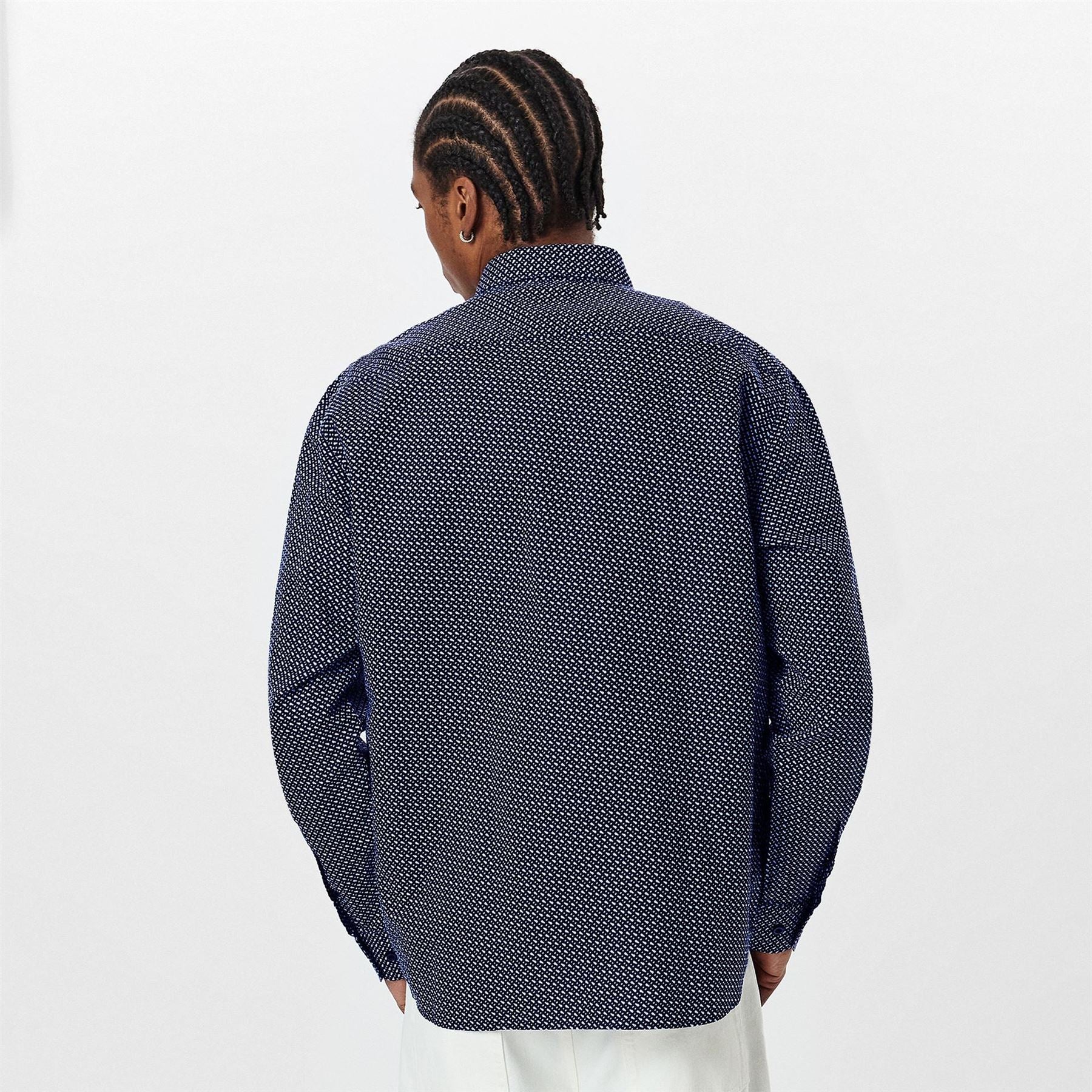 Boss Hbb Chal Kent Patterned Short Sleeve Shirt