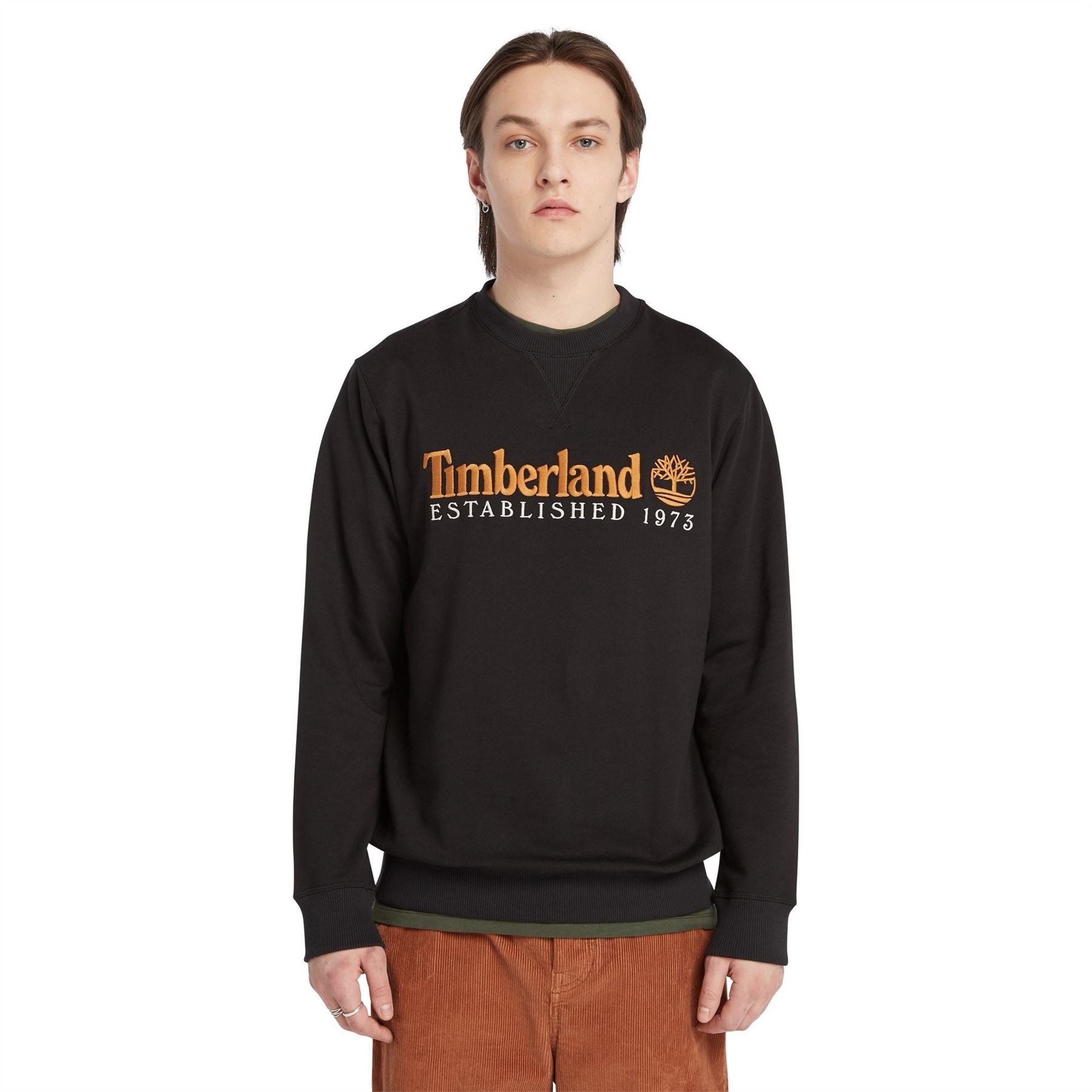 Timberland 50 Year Timberland Logo Crew Neck Sweatshirt