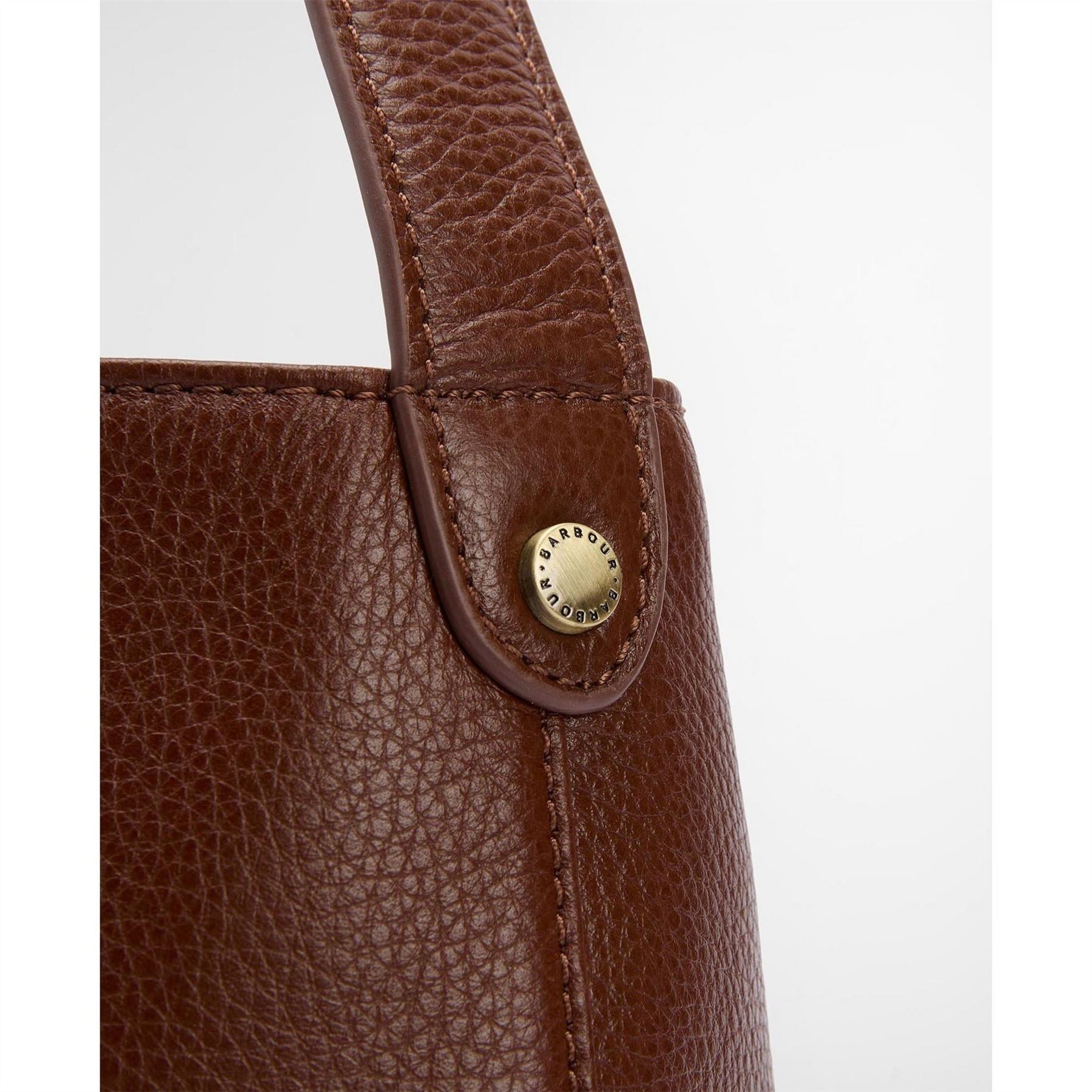 Barbour Leather Bucket Bag