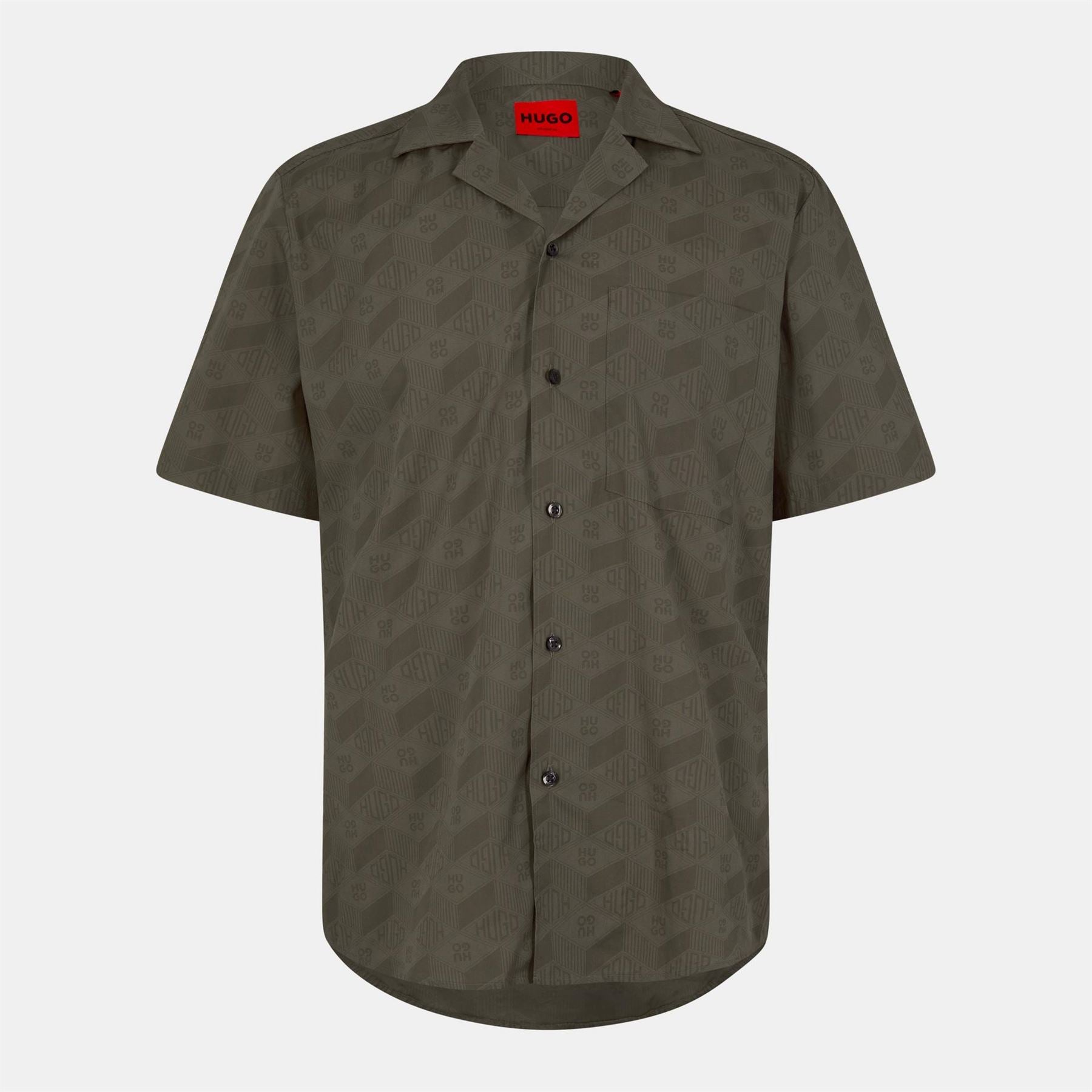 Hugo Short Sleeve Bowling Shirt
