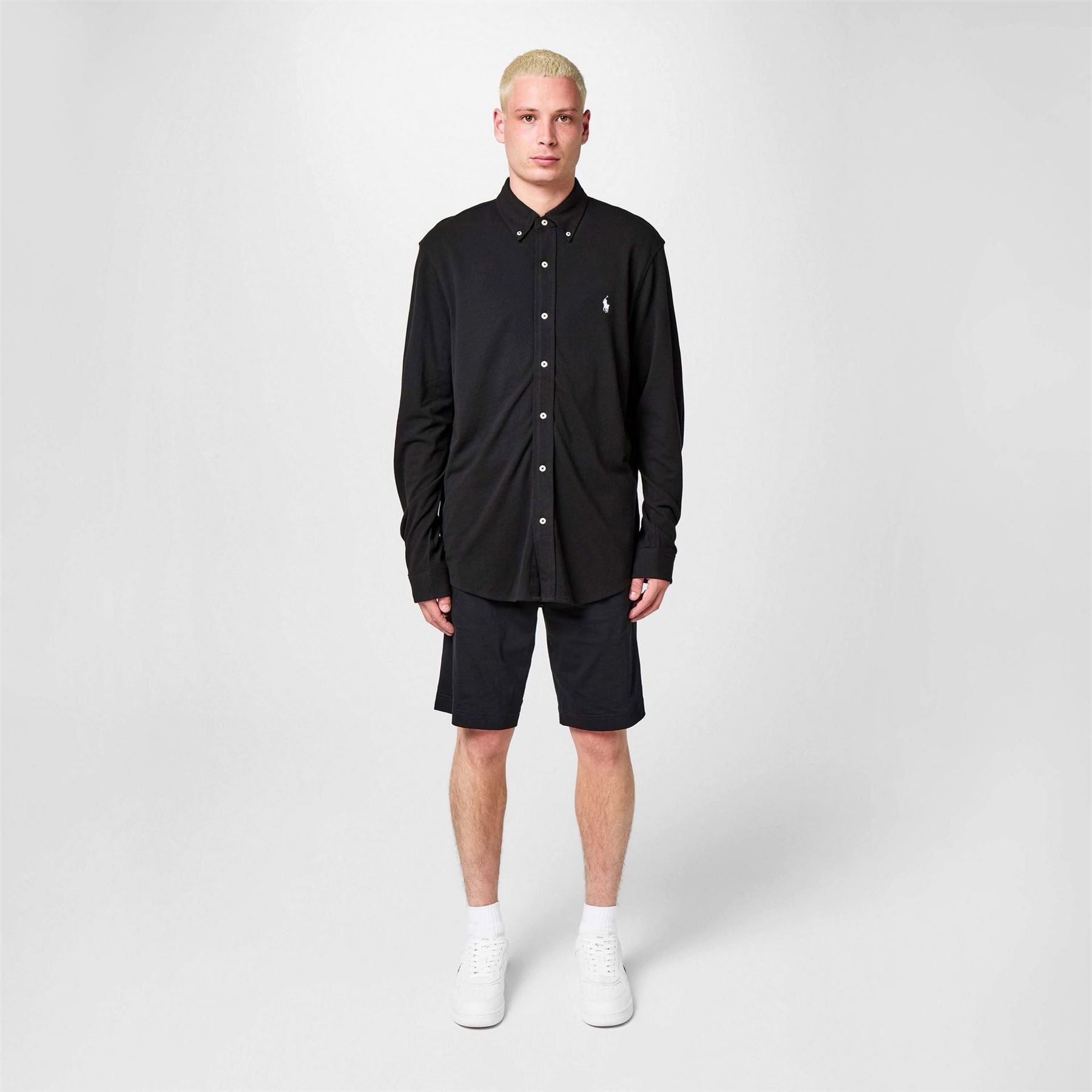 Polo Ralph Lauren Slim Fit Button Down Plain Shirt