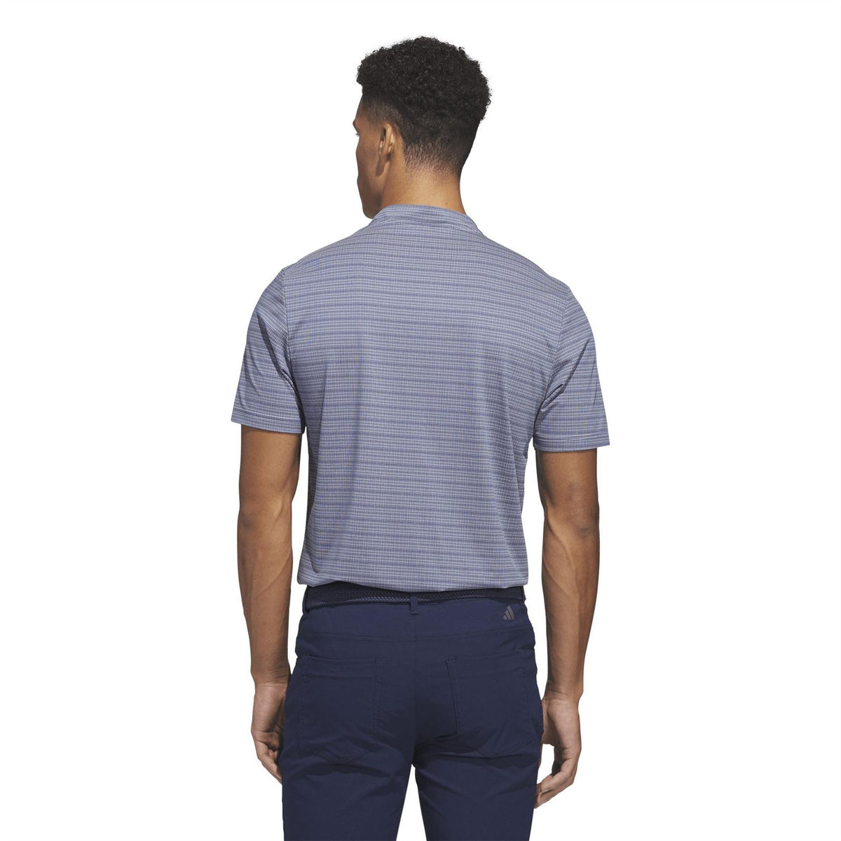 adidas Sport Bold Logo Crew Neck Band Collar Short Sleeve T-Shirt