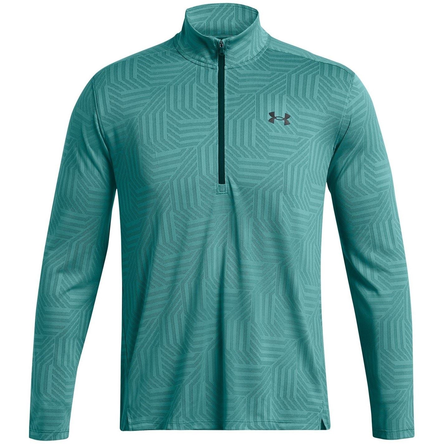 Under Armour Geotessa Tech Zip Neck Long Sleeve Sweatshirt