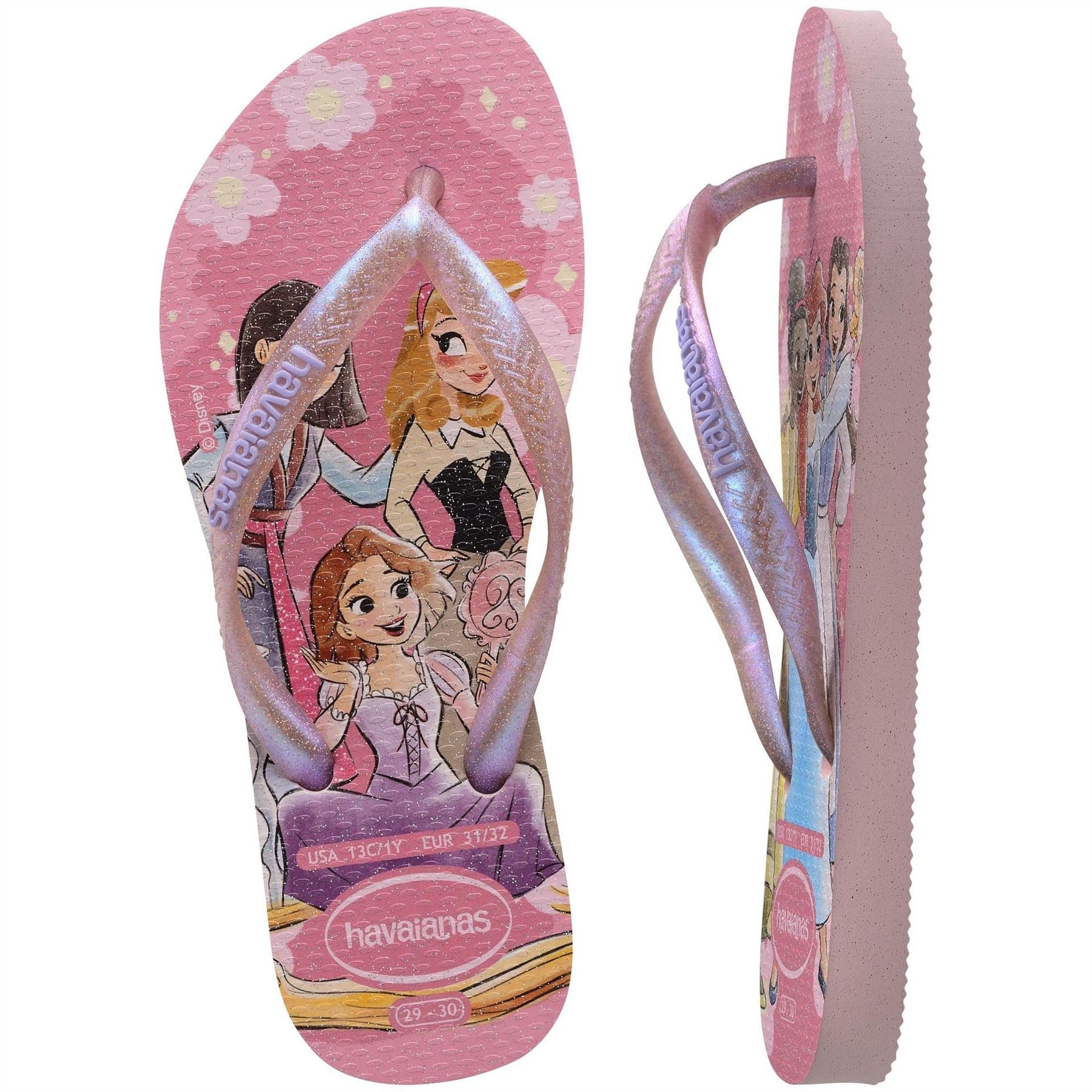Havaianas Kids Slim Princess Citronella Flip Flops