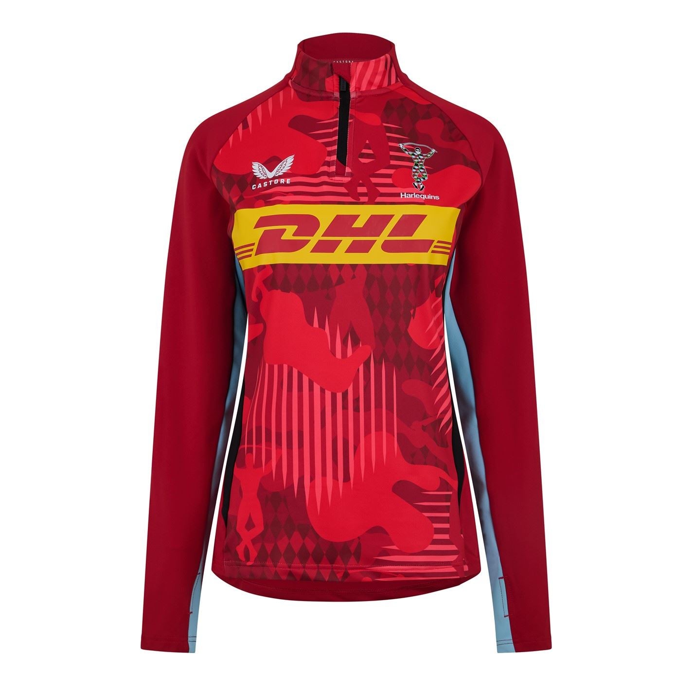 Castore Womens Harlequins Quarter Zip Midlayer 2024 2025