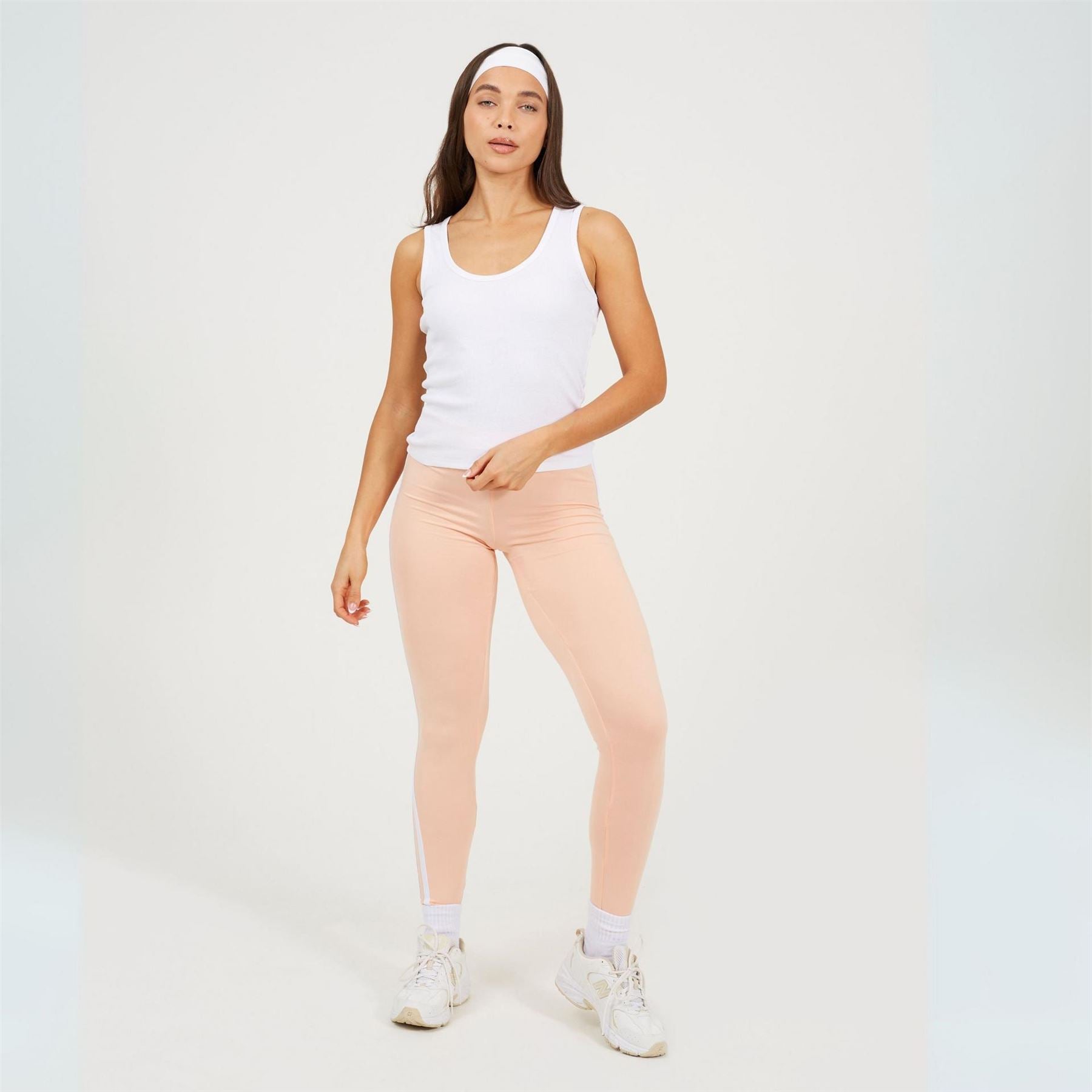 Brave Soul Leggings With Stripe Detail