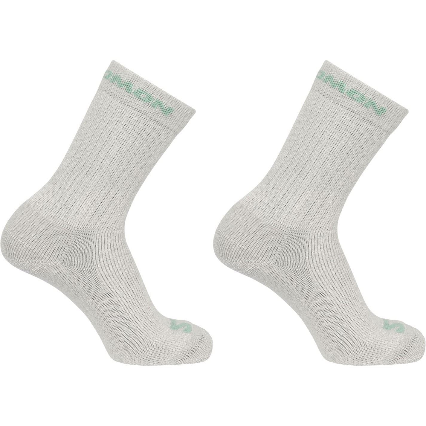 Salomon Womens Heavyweight Crew 2 Pack Walking Socks
