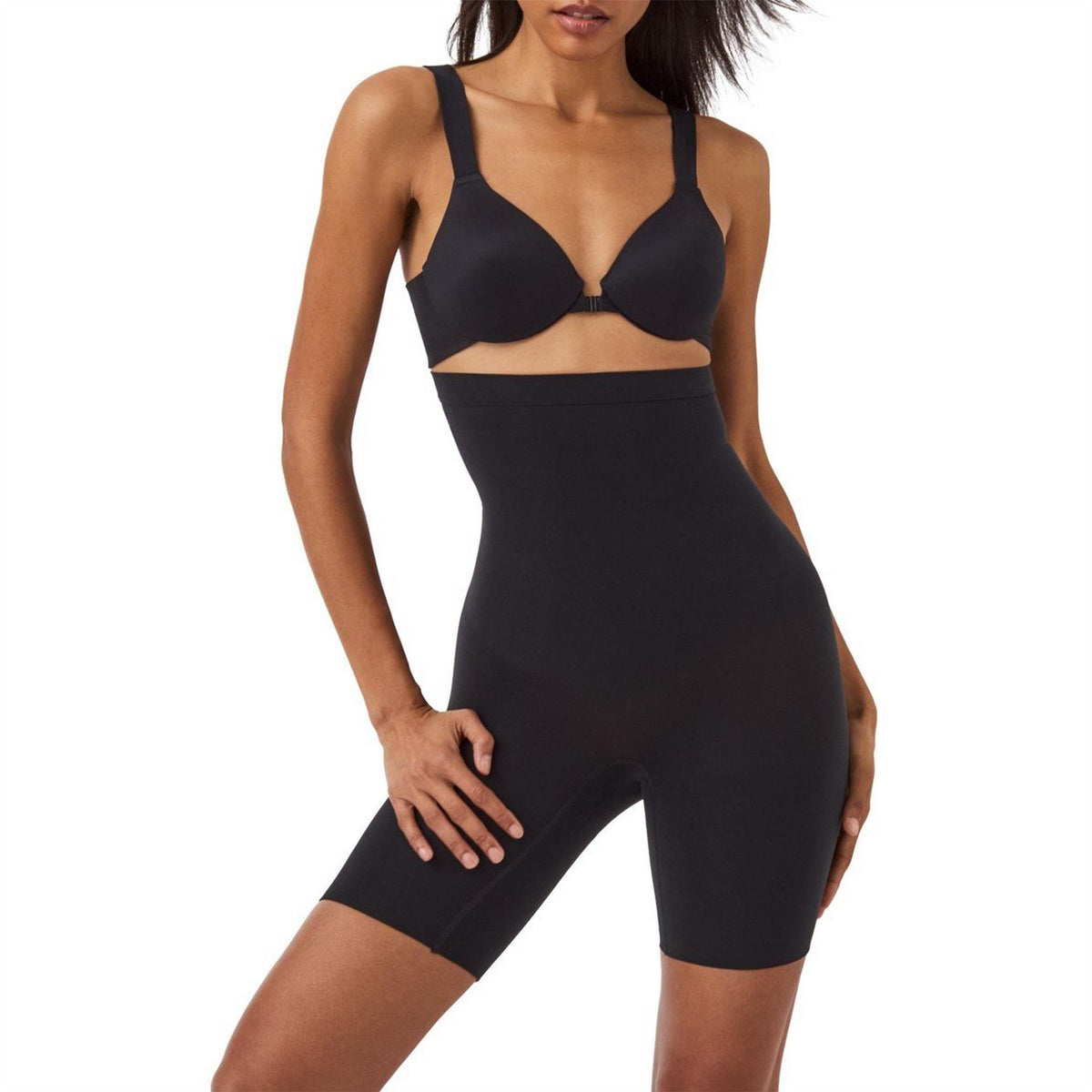 Spanx Seamless Shaping Medium Control High Waisted Shorts