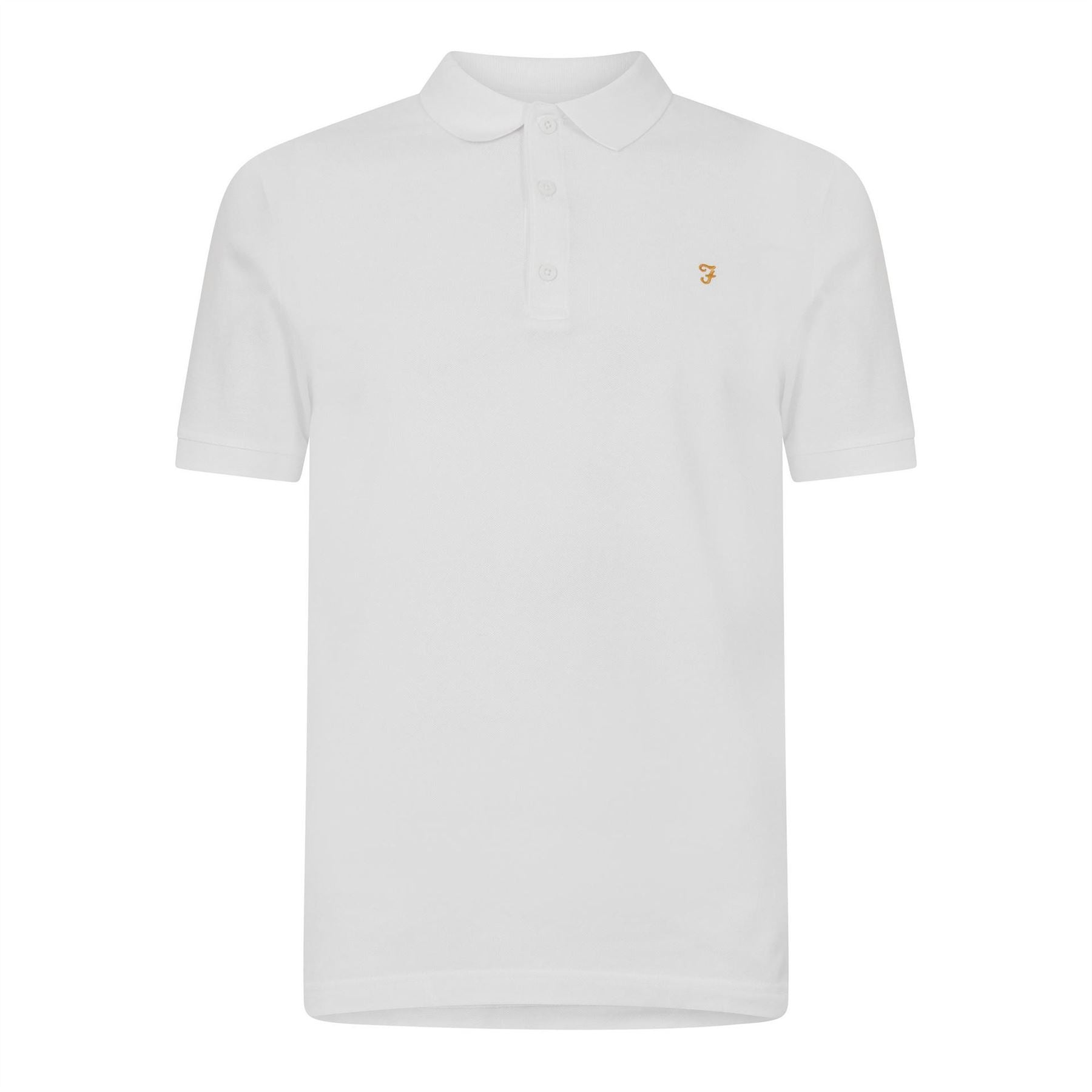 Farah Emerson Short Sleeve Polo Shirt