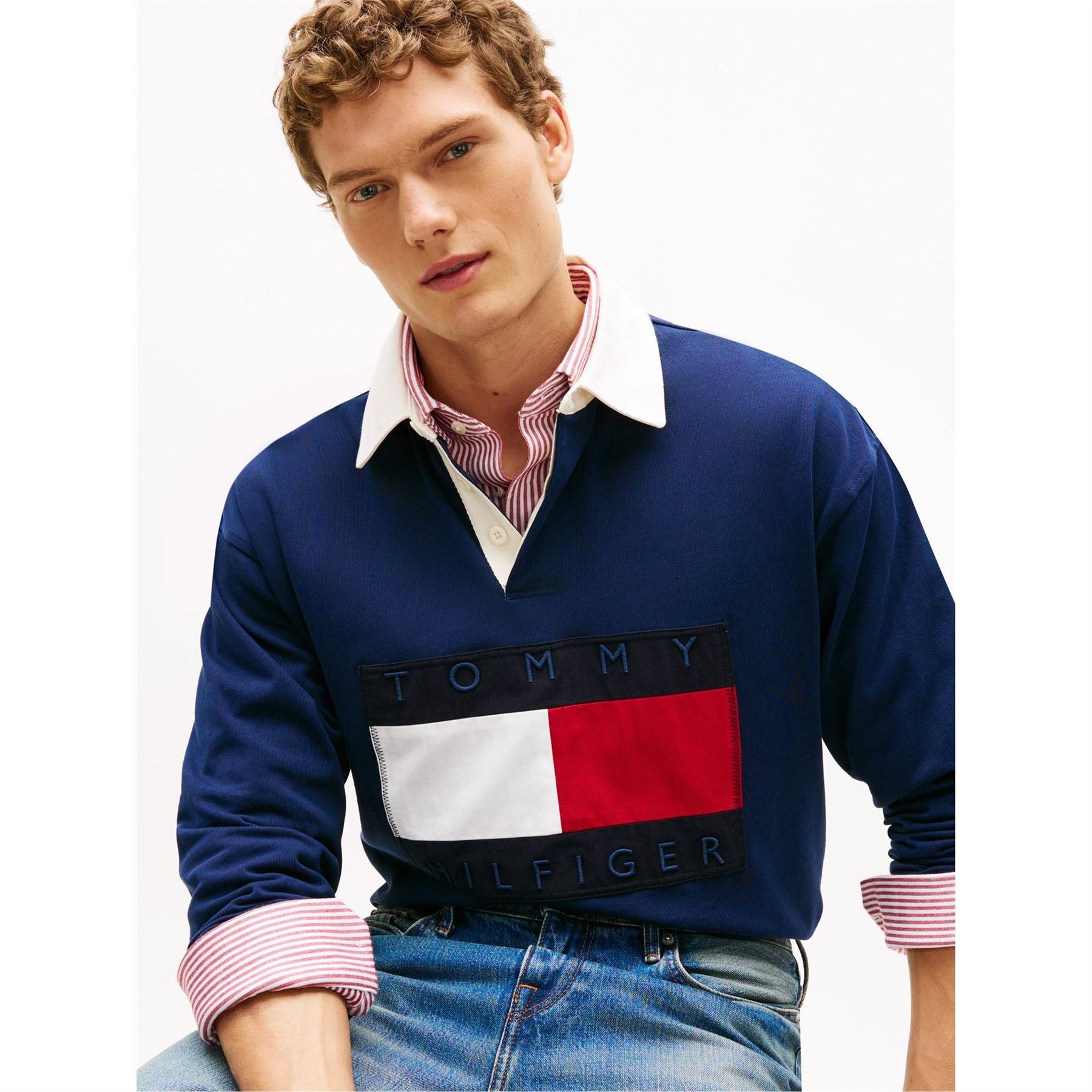Tommy Hilfiger Flagrugby Polo Sn62