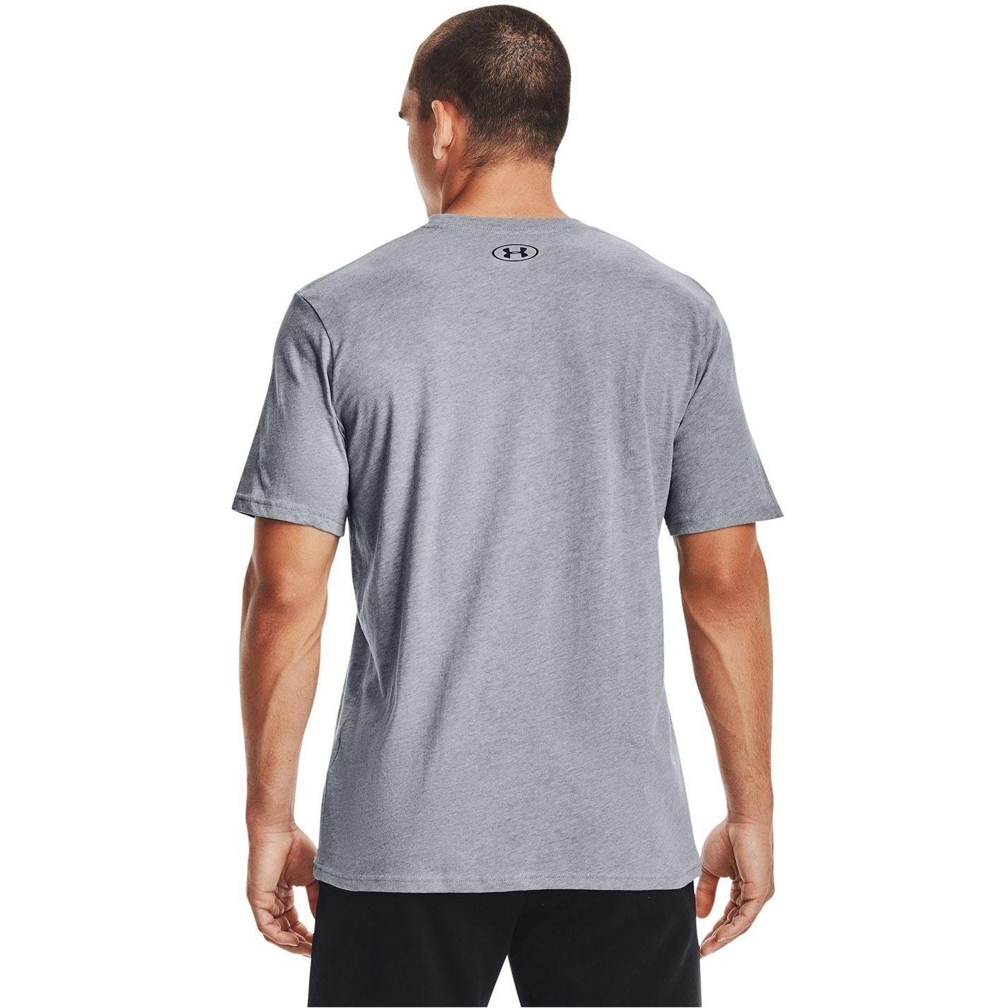 Under Armour Mens Armour Ua Left Chest Logo Short Sleeve
