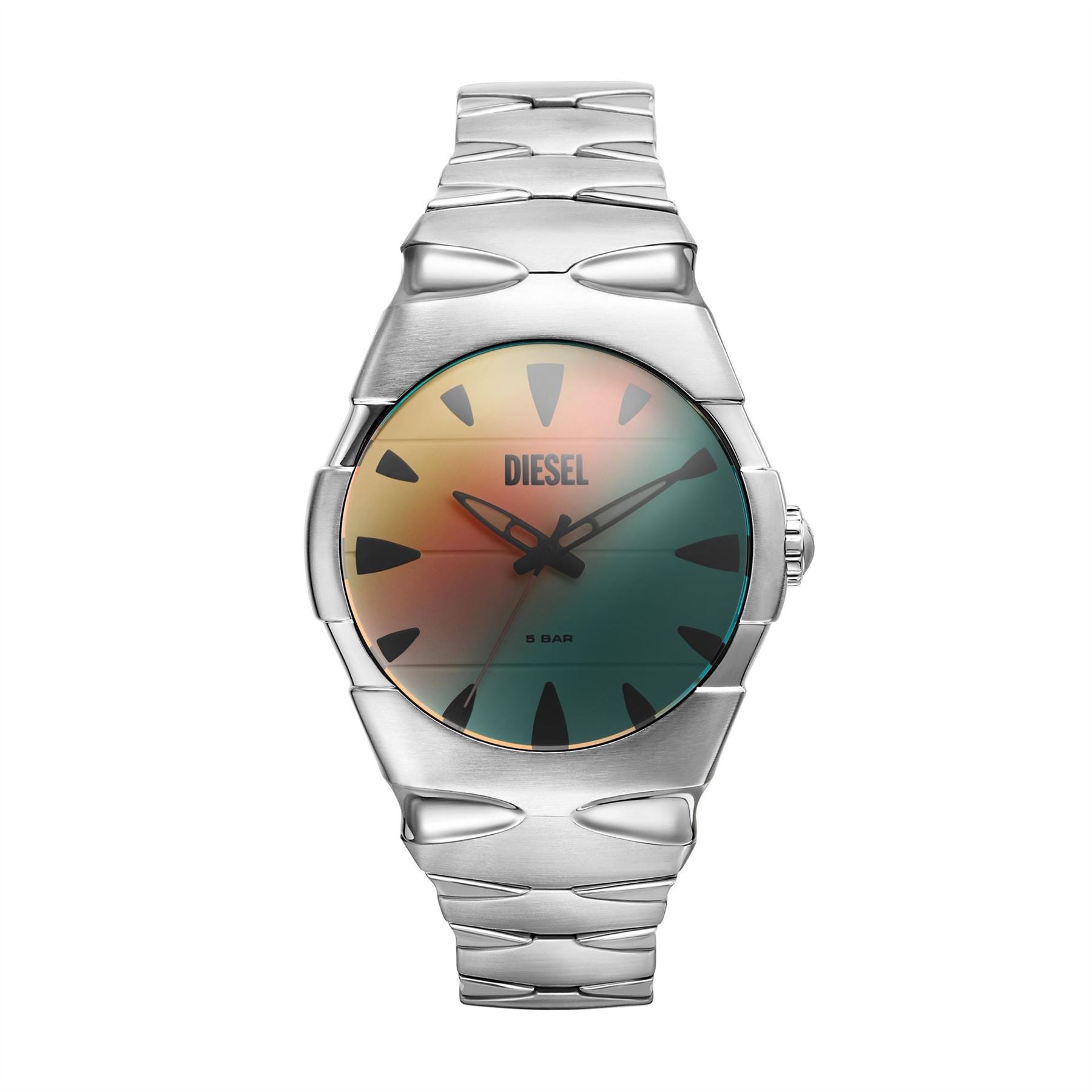Diesel D Sruptor Three Hand Stainless Steel Watch